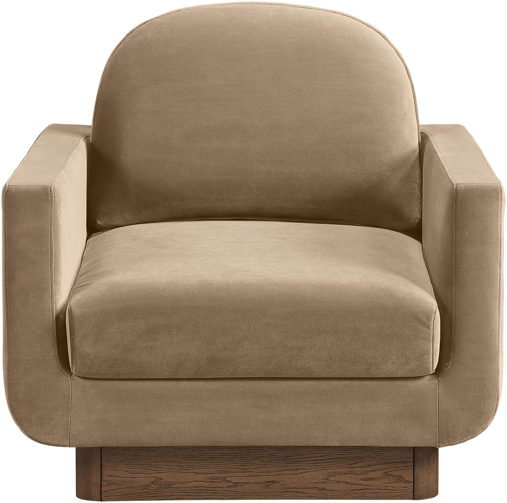 Diviento - Velvet Performance Fabric Upholstered Accent Chair - Urban Living Furniture (Los Angeles, CA)
