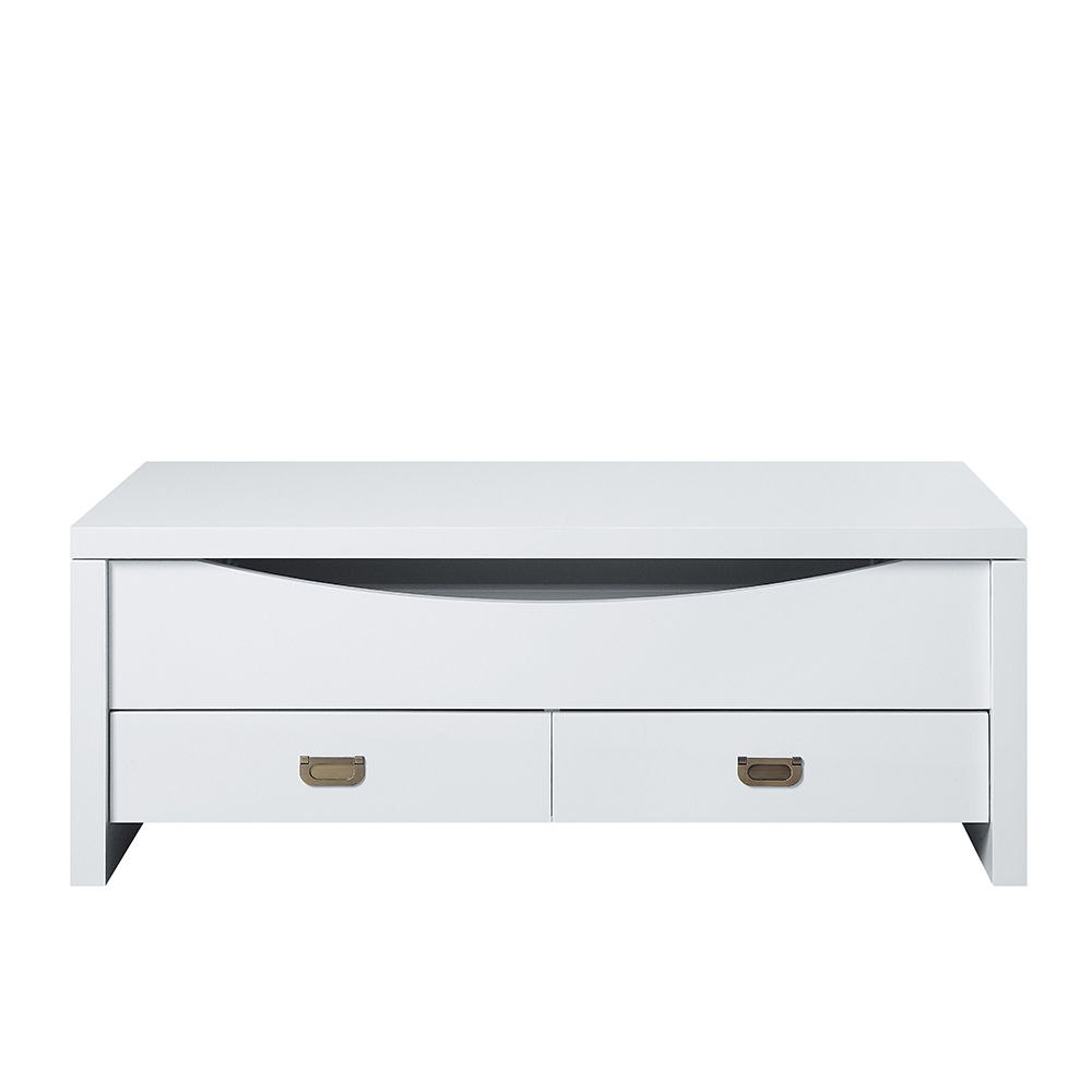 Ramiel - Coffee Table With Lift Top - High Gloss White - Urban Living Furniture (Los Angeles, CA)