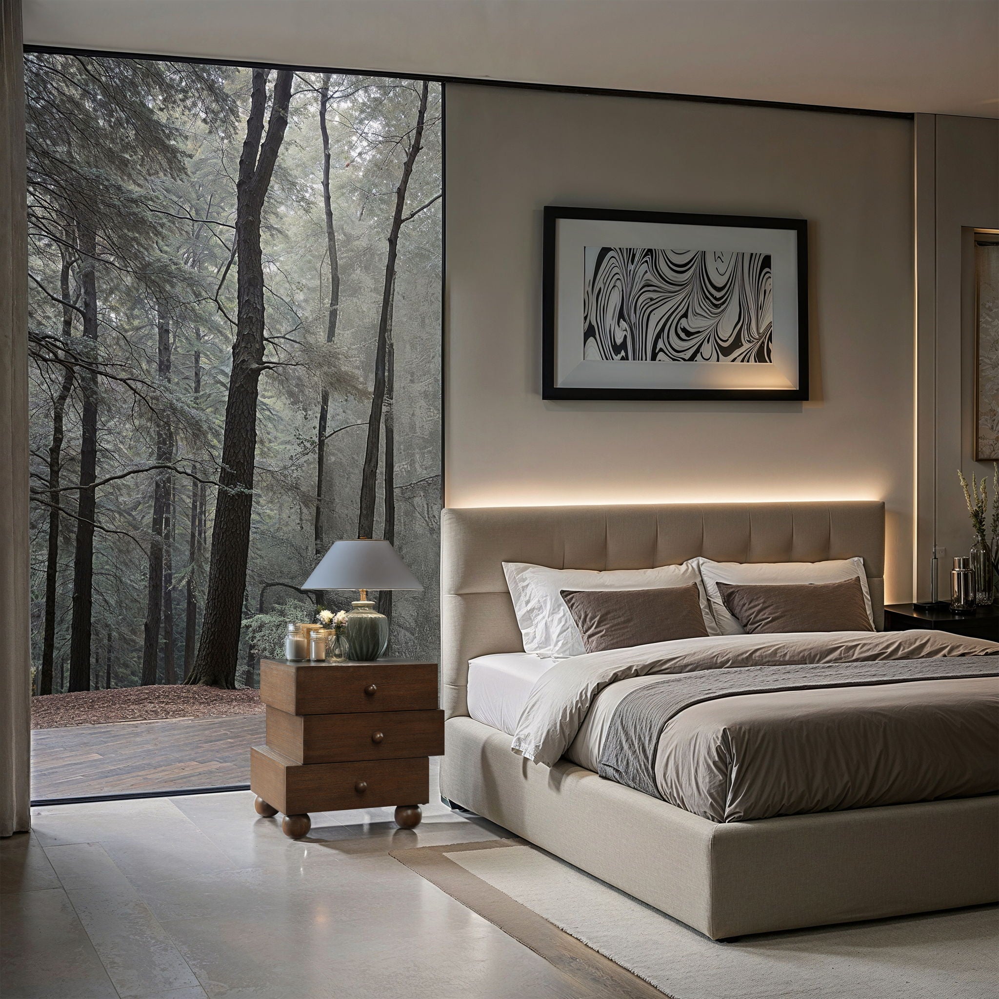 Askew - Night Stand - Urban Living Furniture (Los Angeles, CA)