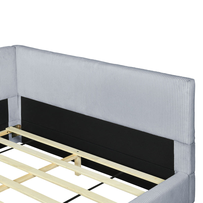 L Shaped Upholstered Daybed