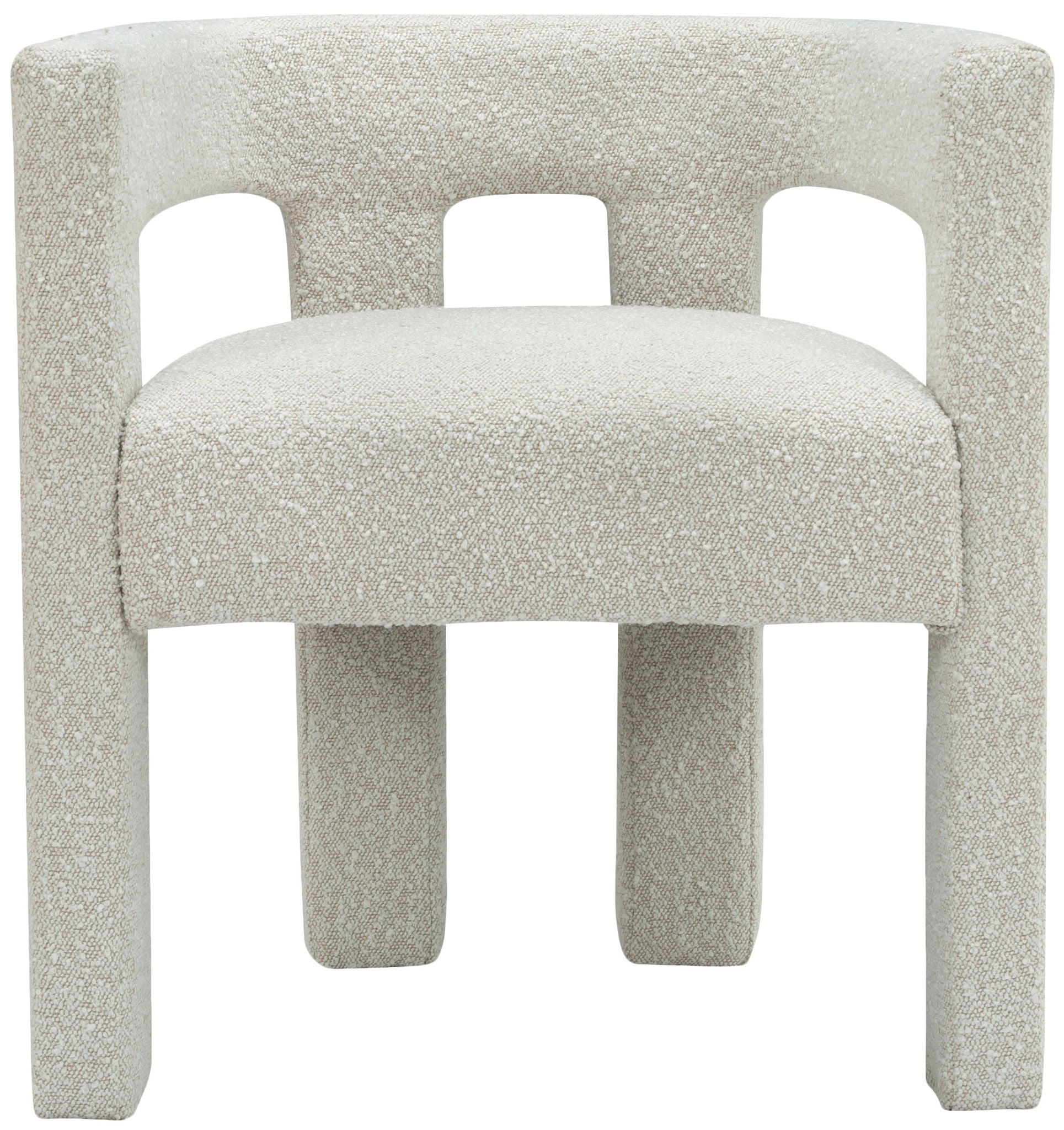 Athena - Boucle Fabric Dining Chair - Urban Living Furniture (Los Angeles, CA)