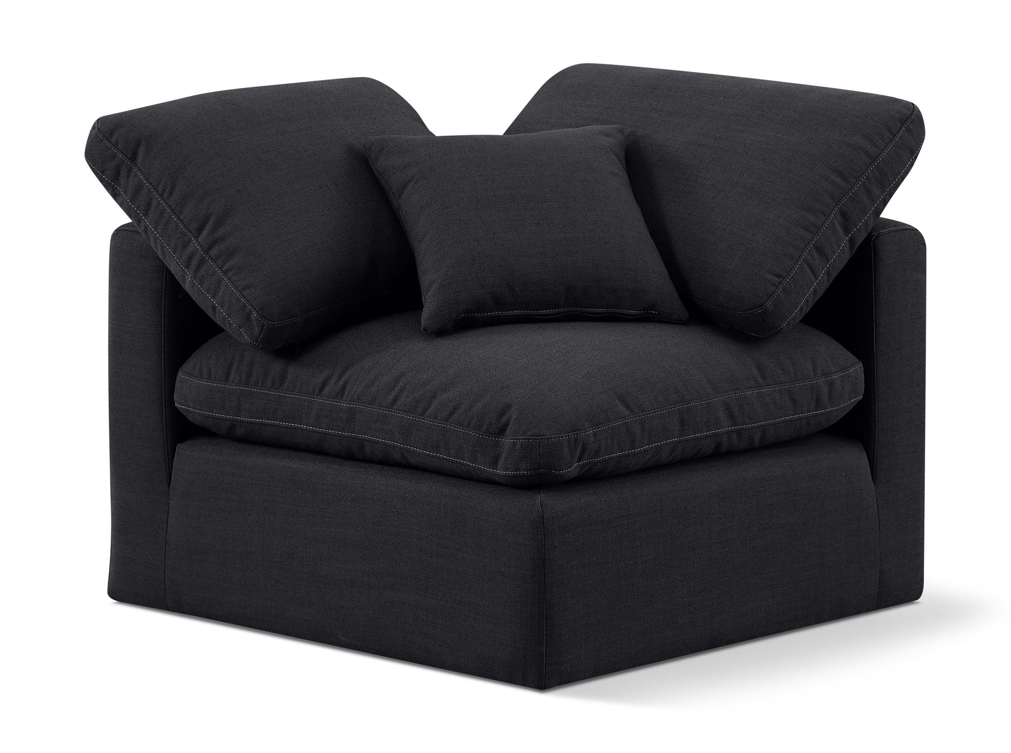 Indulge - Linen Corner Chair - Urban Living Furniture (Los Angeles, CA)