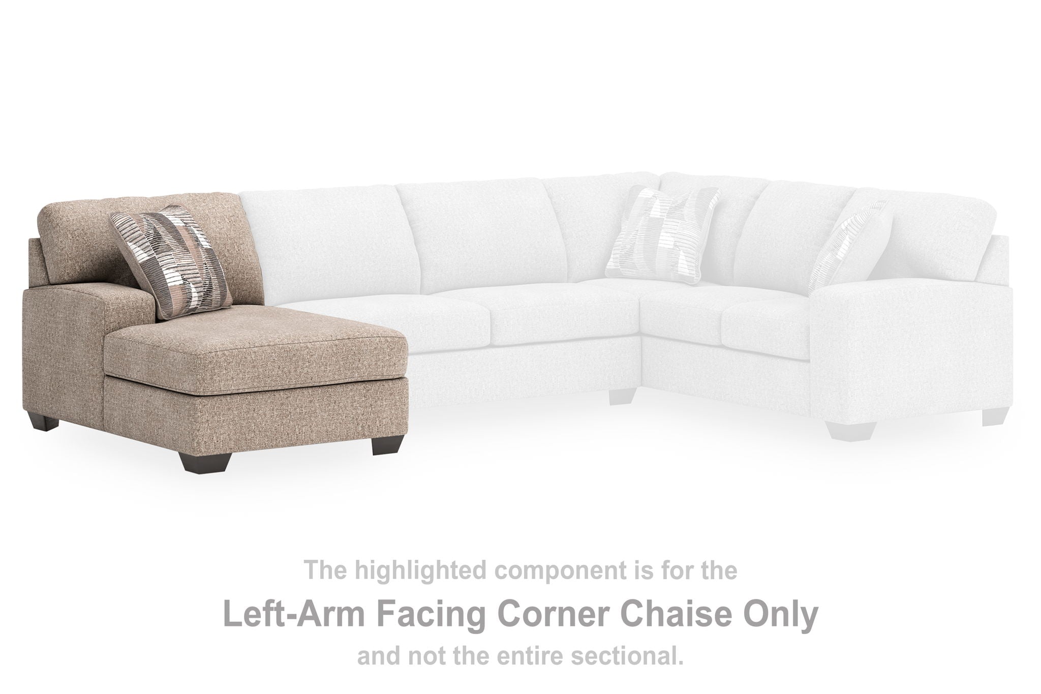 Seyler Lane - Beige - LAF Corner Chaise - Urban Living Furniture (Los Angeles, CA)