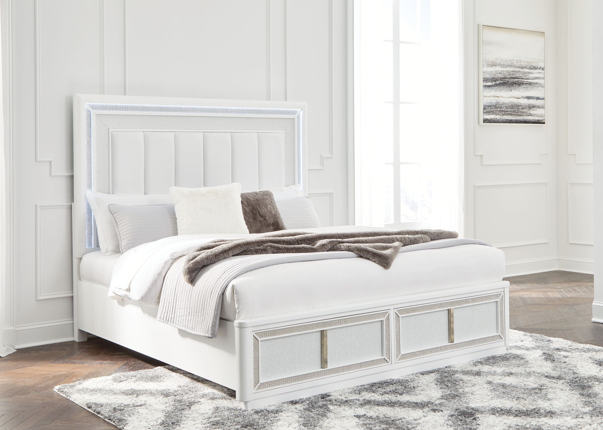 Chalanna - Upholstered Storage Bed - Urban Living Furniture (Los Angeles, CA)