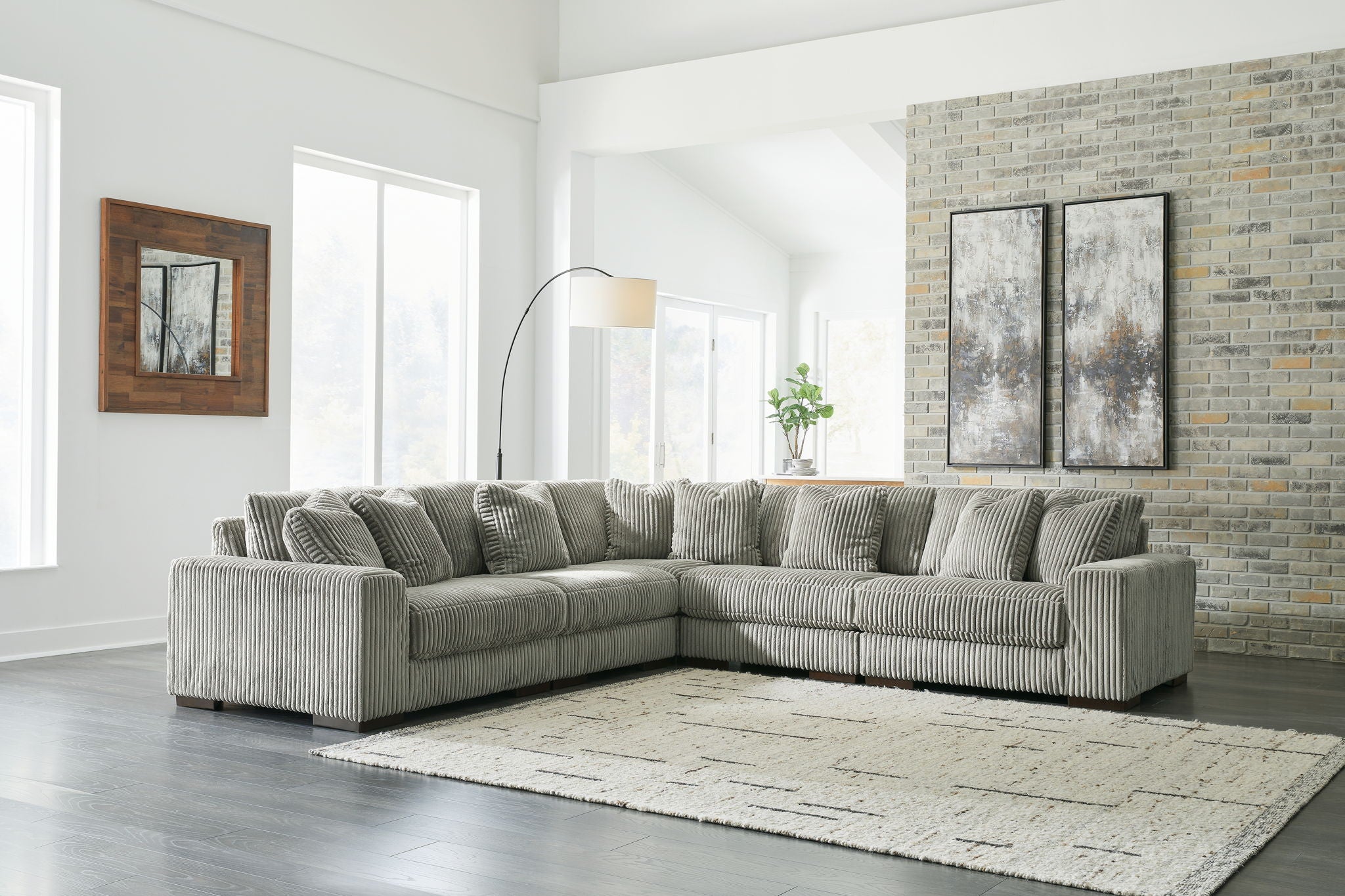 Lindyn - Corner Chair - Urban Living Furniture (Los Angeles, CA)