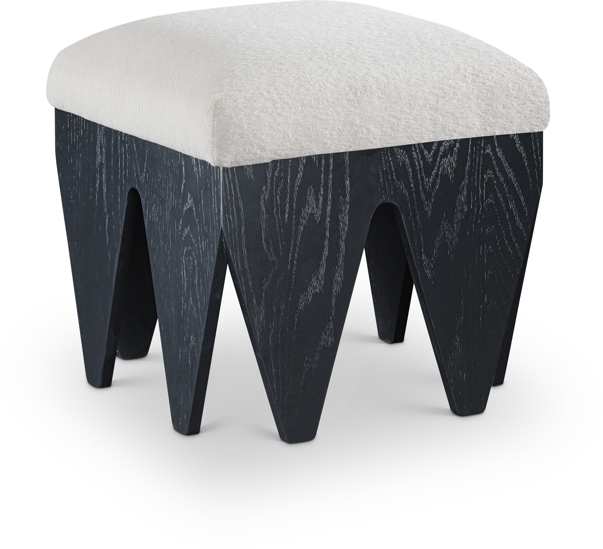 Altair - Fabric Bench - Black Base - Urban Living Furniture (Los Angeles, CA)