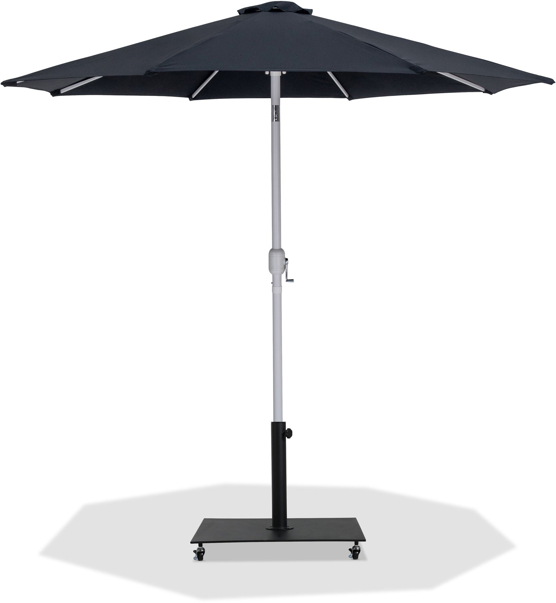 Fiji - Aluminum Patio Umbrella With Square Black And White Base - Urban Living Furniture (Los Angeles, CA)