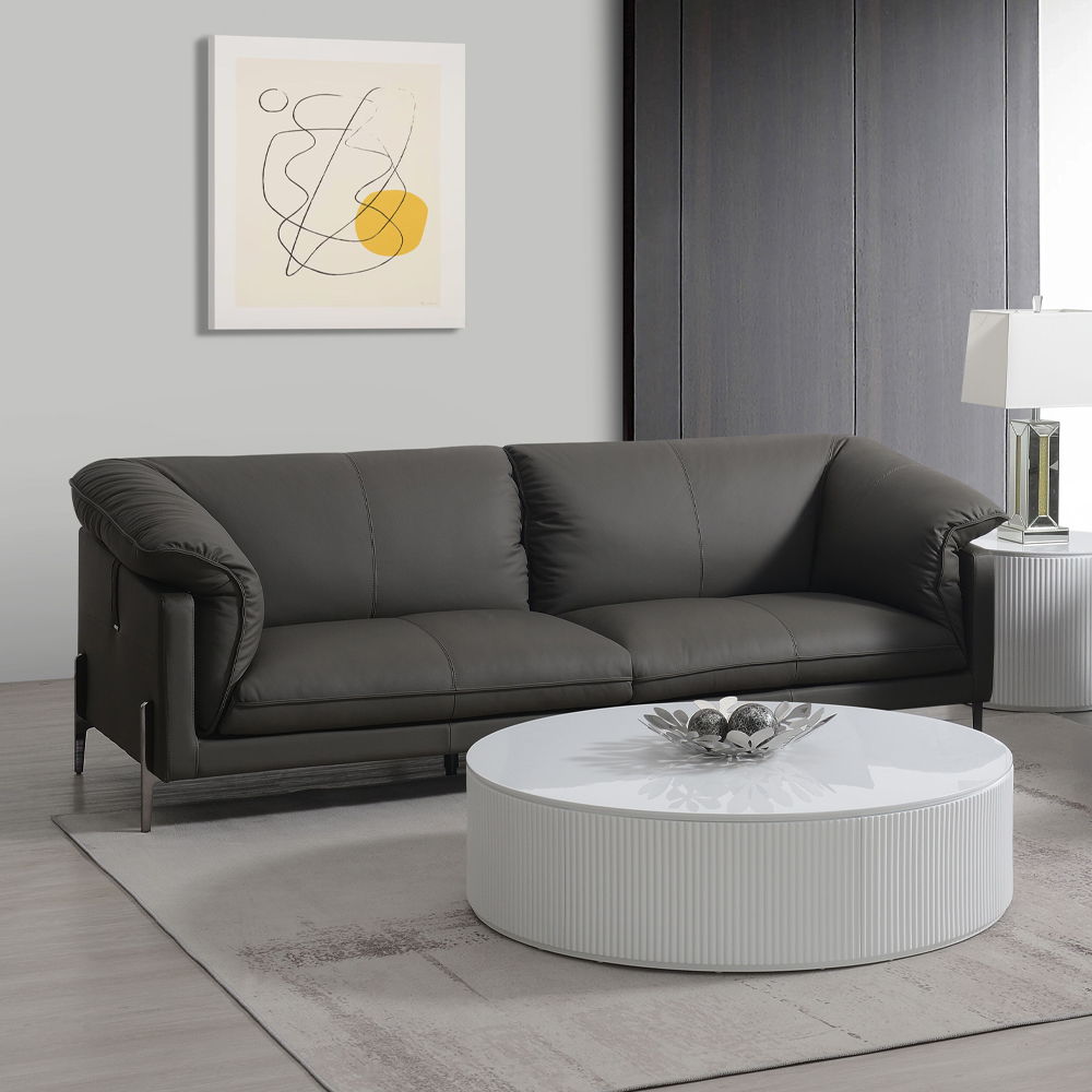 Tadi - Sofa - Black Top Grain Leather - Urban Living Furniture (Los Angeles, CA)