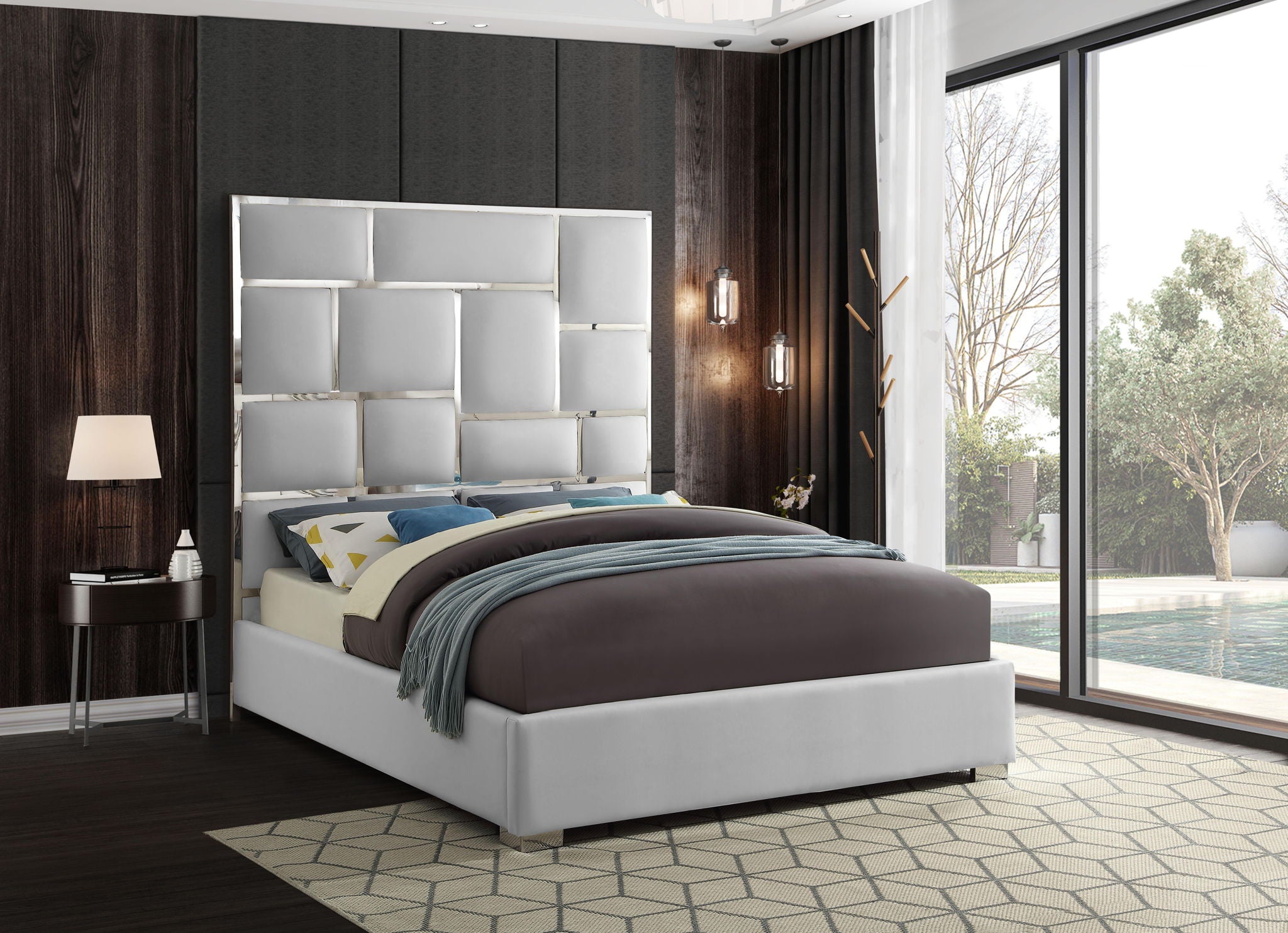 Milan - Bed - Urban Living Furniture (Los Angeles, CA)