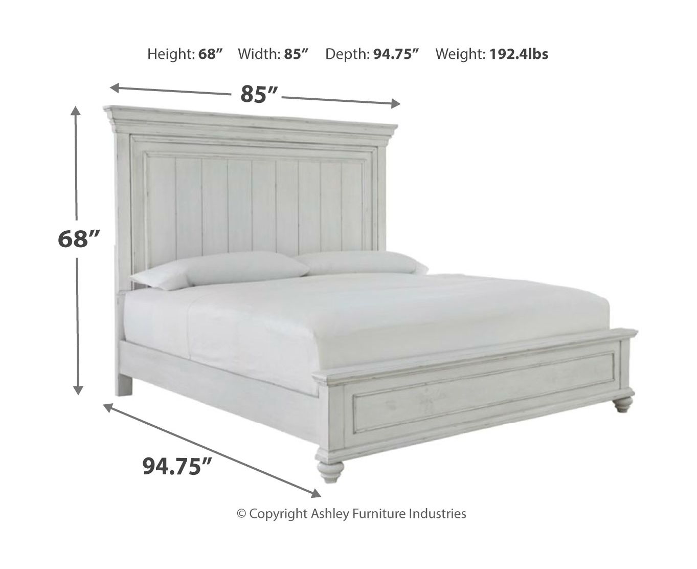 Kanwyn - Panel Bed - Urban Living Furniture (Los Angeles, CA)