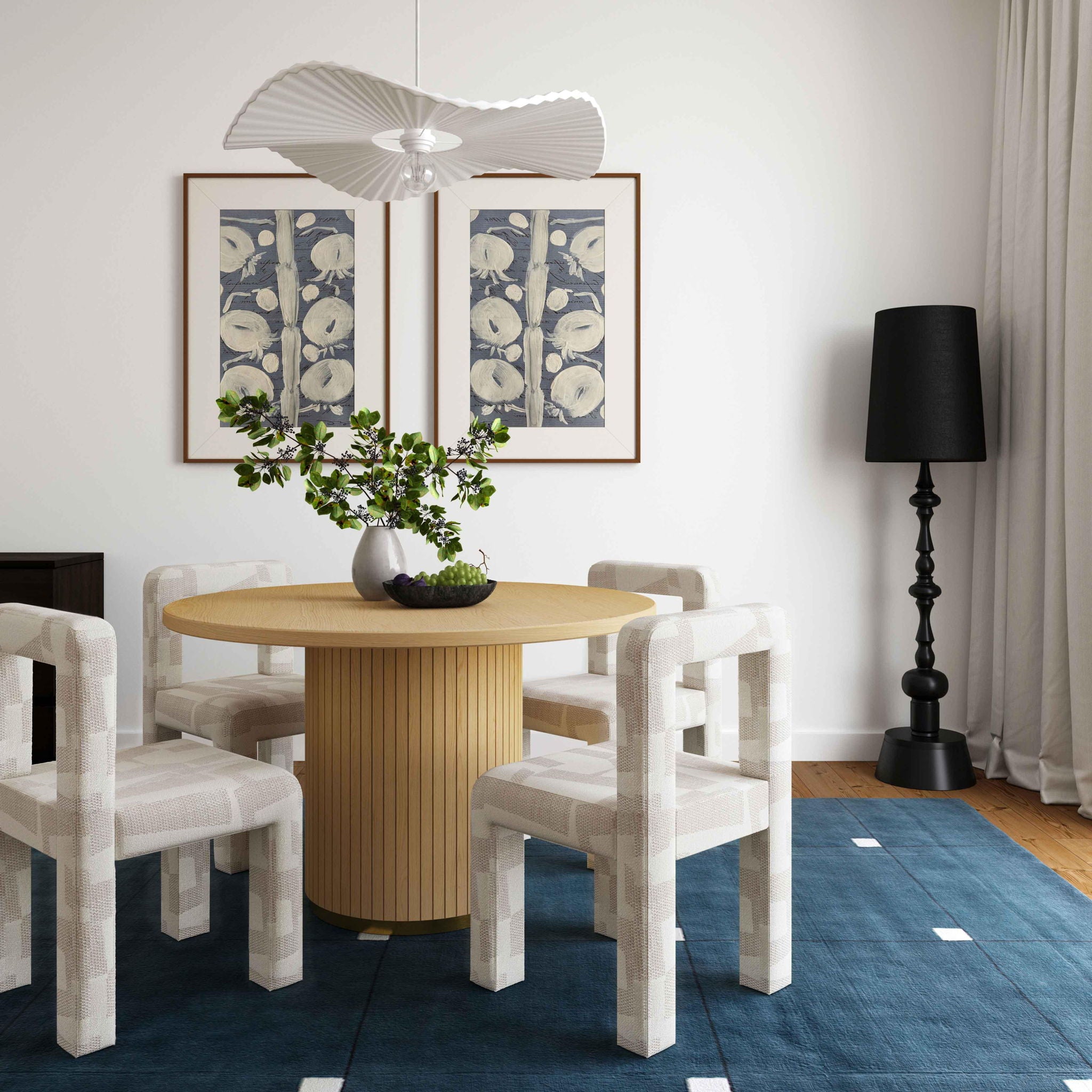 Hazel - Boucle Dining Chair - Urban Living Furniture (Los Angeles, CA)