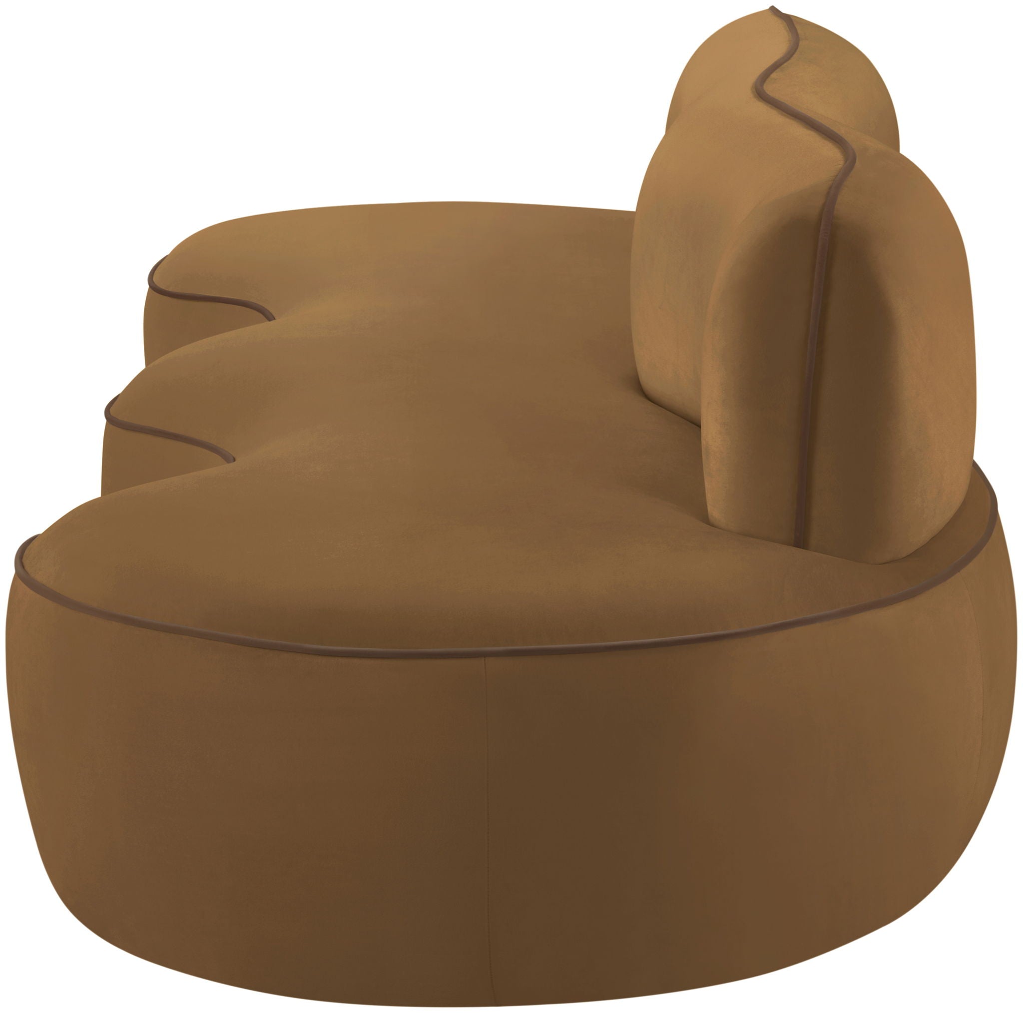 Swerve - Velvet 101" Upholstered Sofa - Urban Living Furniture (Los Angeles, CA)