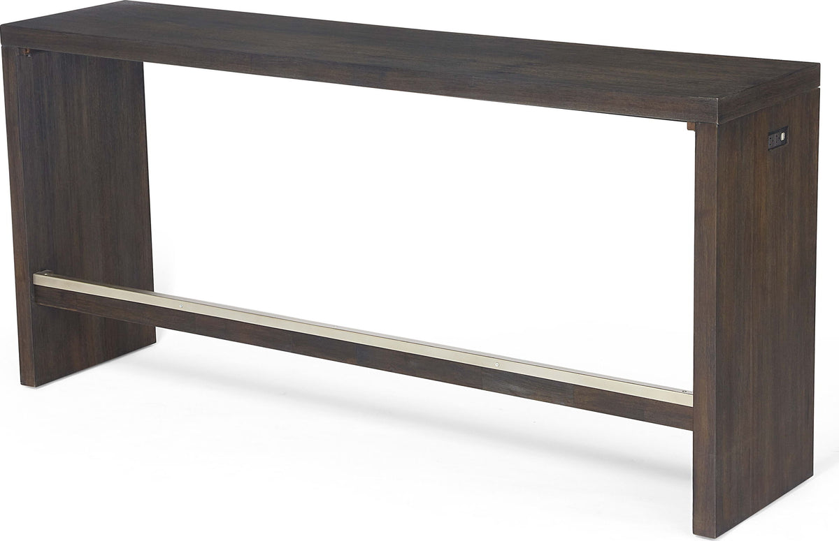 Oxford - Gathering Table With USB / Power - Basalt Gray