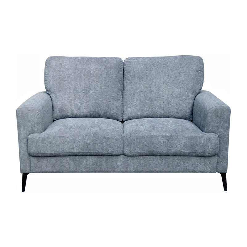 Jackson - Chenille Loveseat With Black Metal Legs - Urban Living Furniture (Los Angeles, CA)