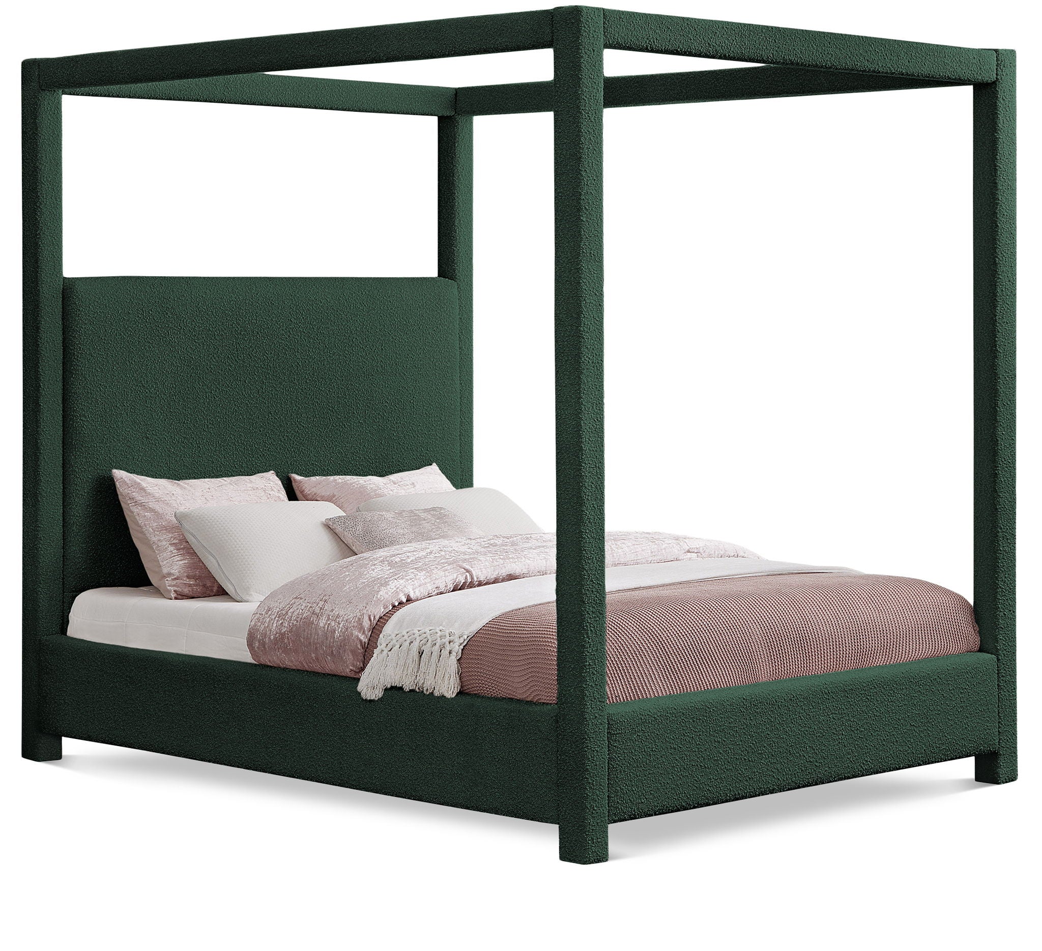 Eden - Boucle Fabric Upholstered Bed - Urban Living Furniture (Los Angeles, CA)