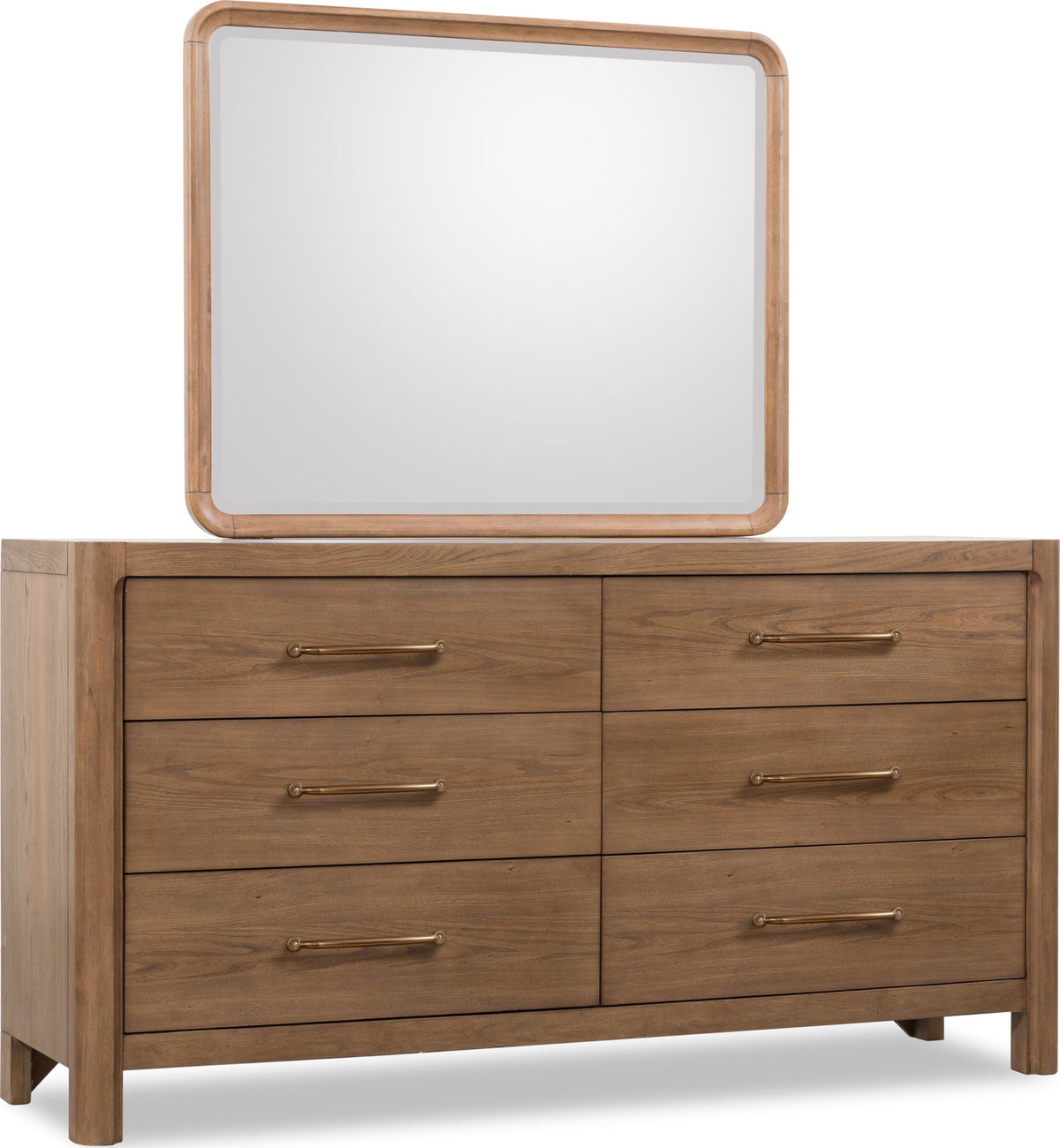 Morris - 6 Drawer Dresser - Claystone
