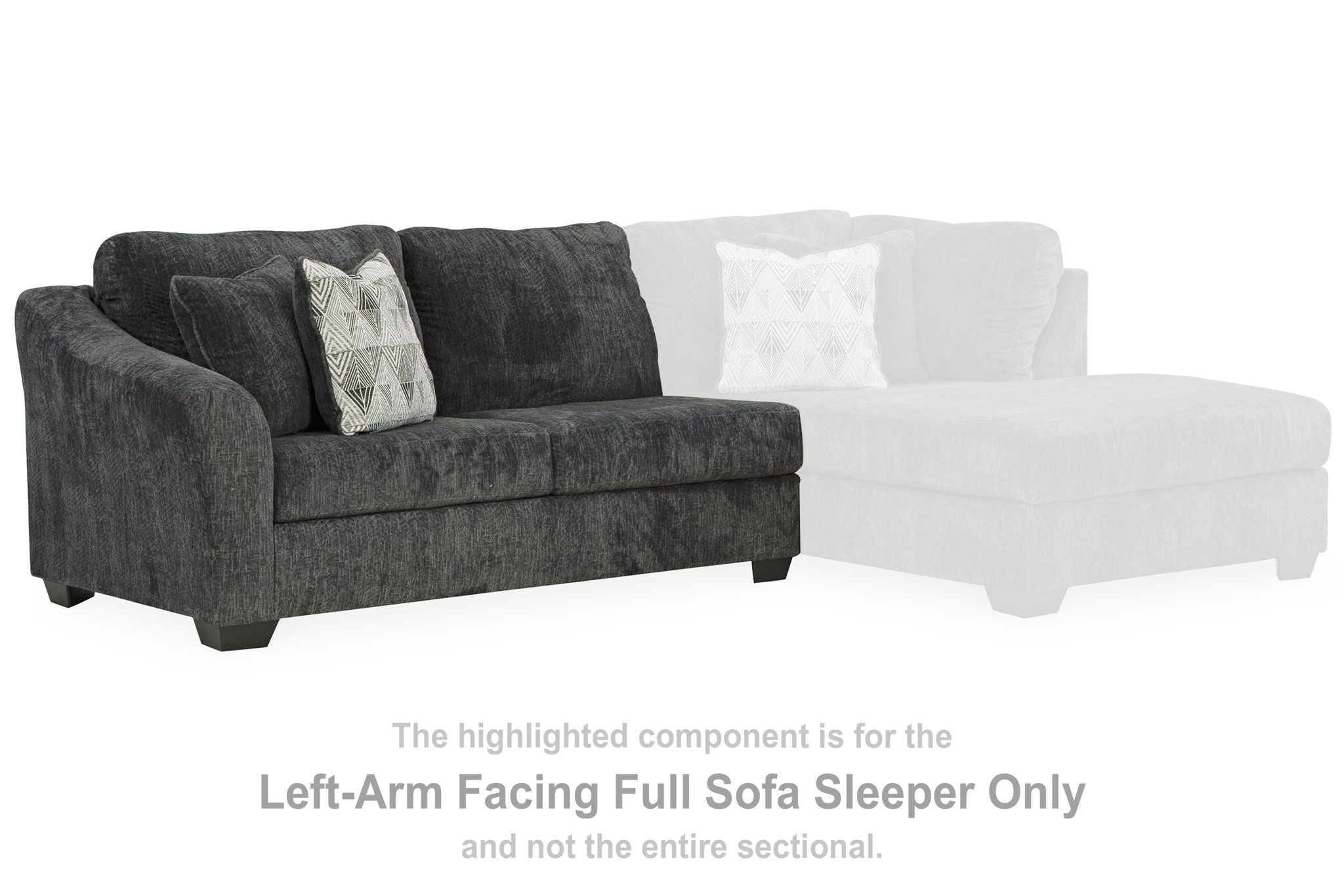 Biddeford - Shadow - Laf Full Sofa Sleeper - Urban Living Furniture (Los Angeles, CA)