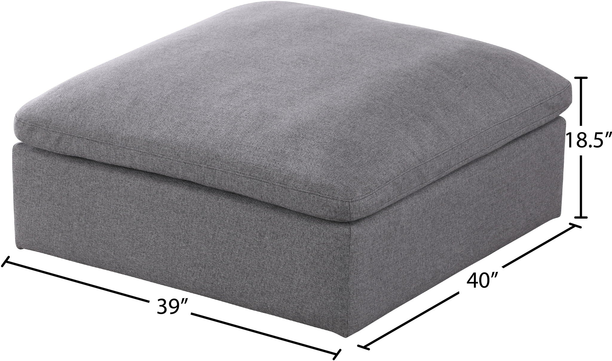 Serene - Ottoman - Urban Living Furniture (Los Angeles, CA)