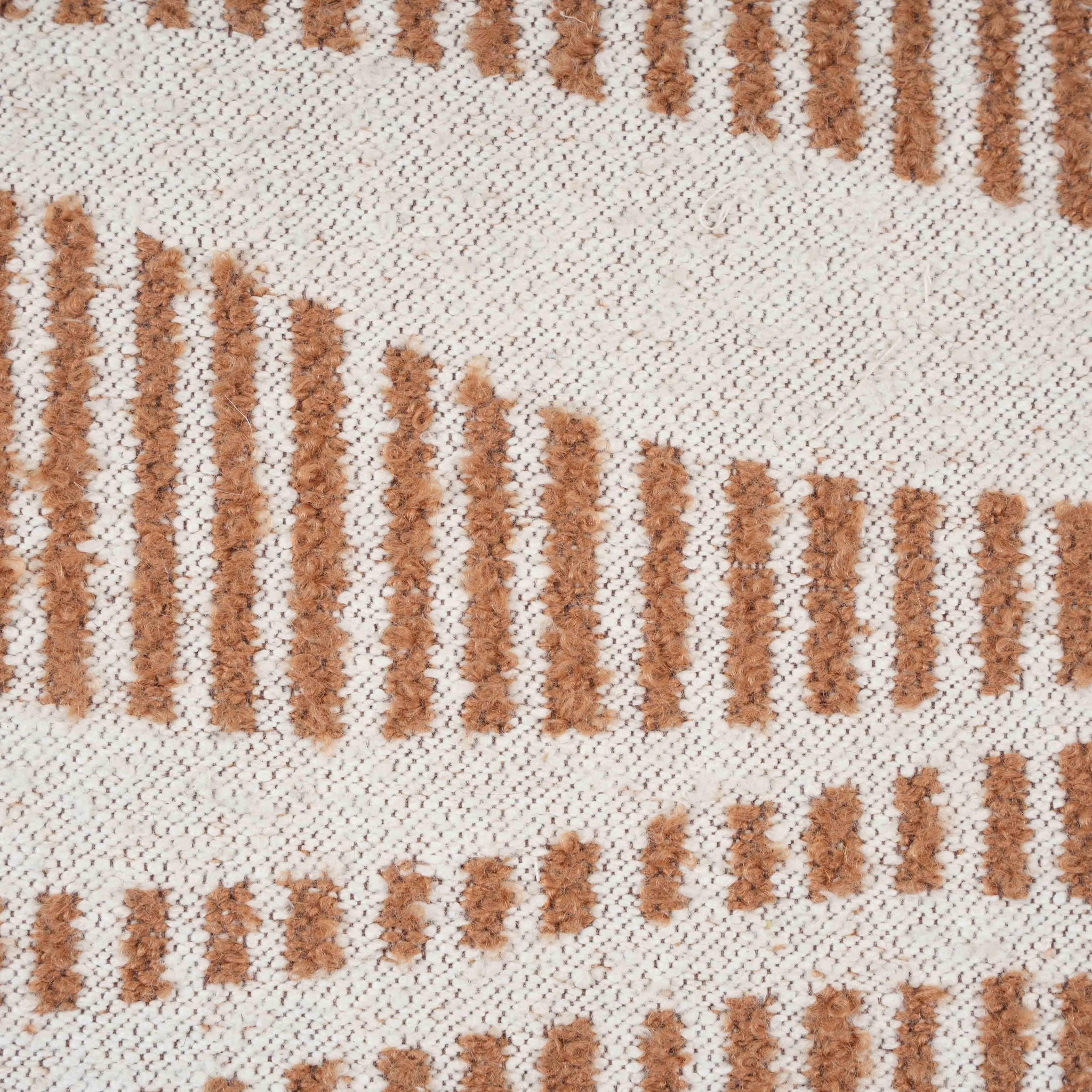 Ember - Woven Pouf - Cream / Natural - Urban Living Furniture (Los Angeles, CA)