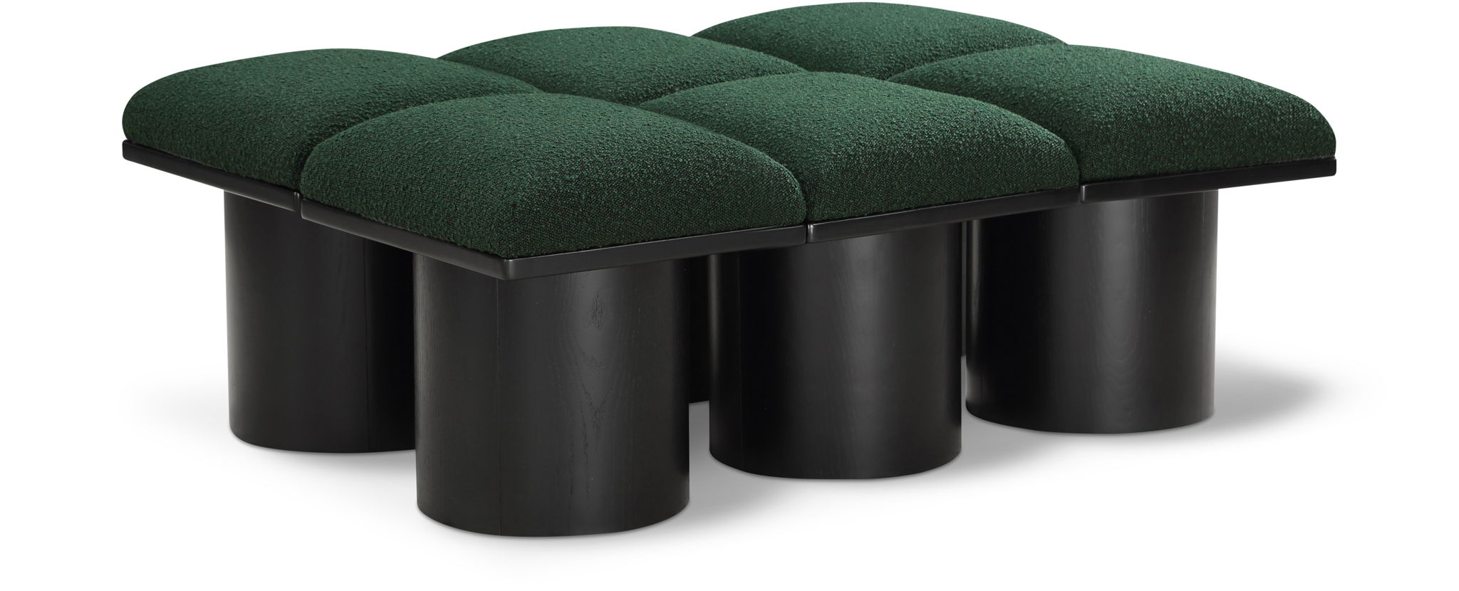Pavilion - 6 Piece Modular Bench With Black Base - Urban Living Furniture (Los Angeles, CA)