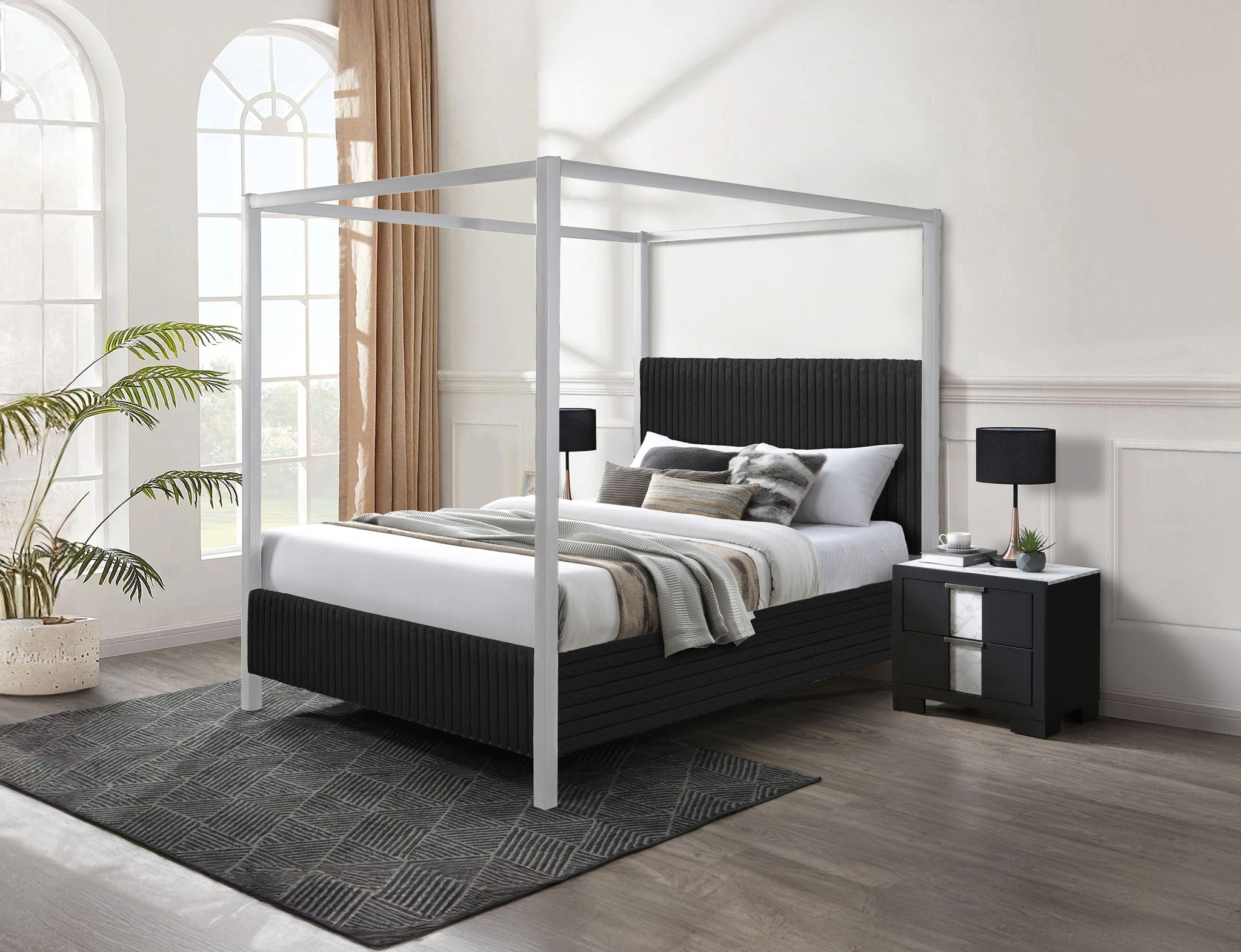Cora - Canopy Bed - Urban Living Furniture (Los Angeles, CA)
