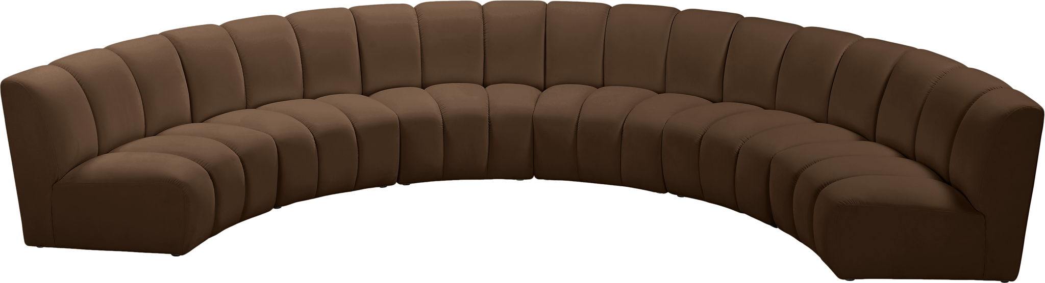 Infinity - 6 Piece Velvet Modular Sectional - Urban Living Furniture (Los Angeles, CA)