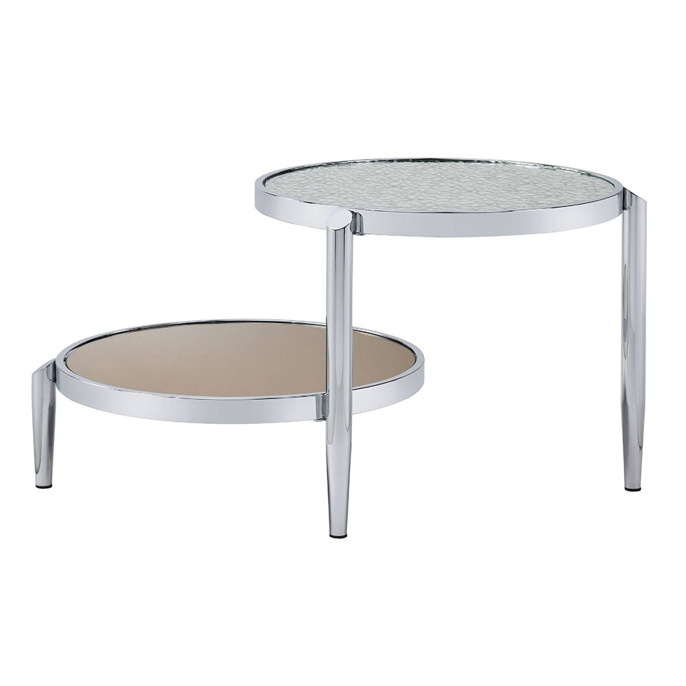 Abbe - Coffee Table - Glass & Chrome - Urban Living Furniture (Los Angeles, CA)