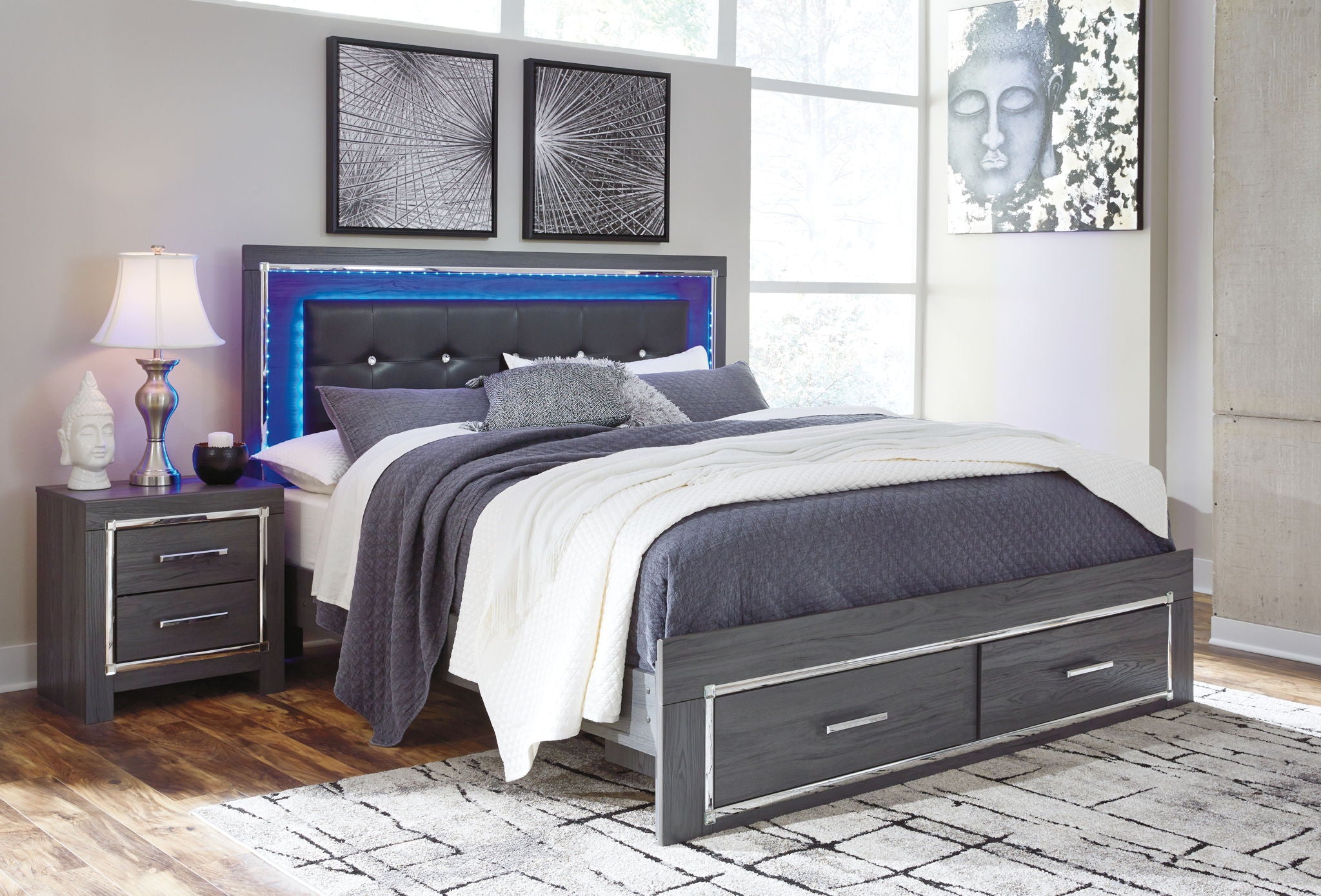 Lodanna - Panel Bed - Urban Living Furniture (Los Angeles, CA)