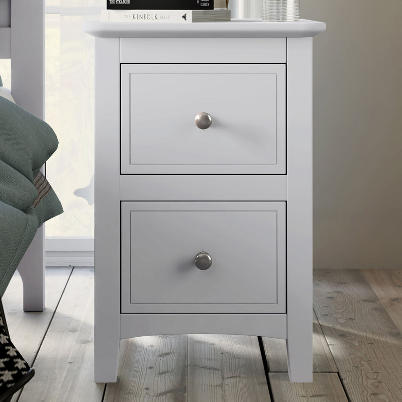 Modern Nightstand, Bed Side Table With 2 Drawers For Bedroom