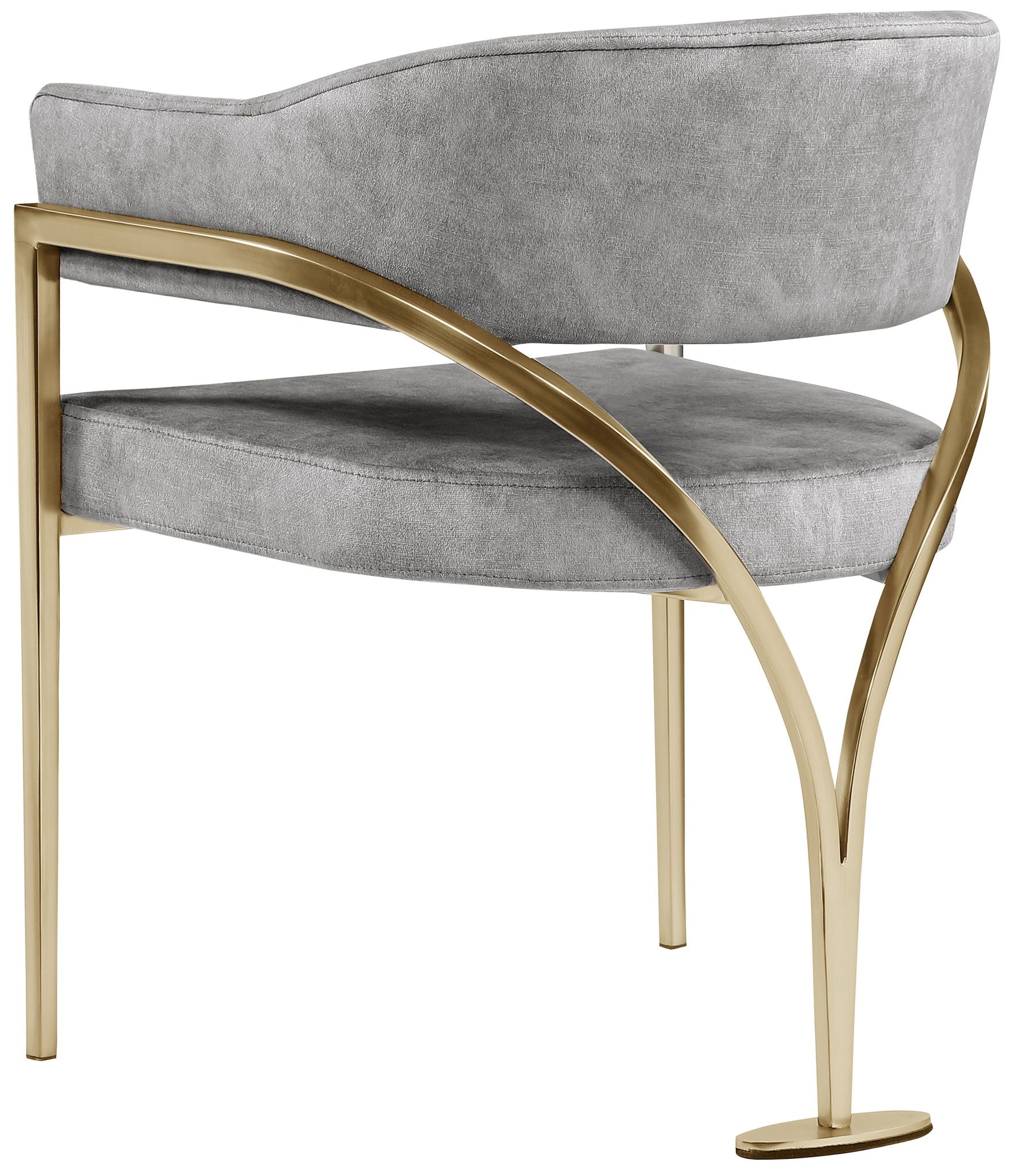 Madelyn - Dining Chair (Set of 2) - Brushed Brass - Urban Living Furniture (Los Angeles, CA)