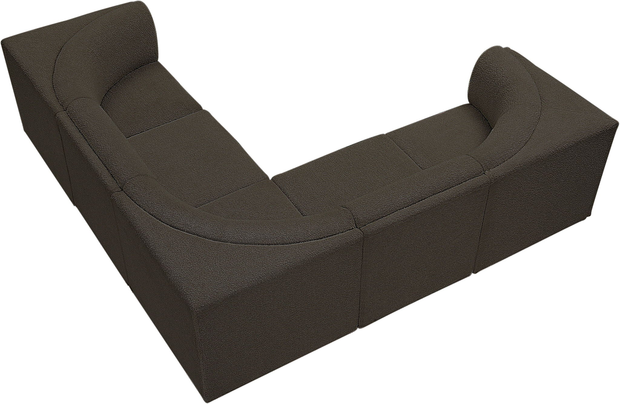 Ollie - 5 Piece Modular Sectional - Urban Living Furniture (Los Angeles, CA)
