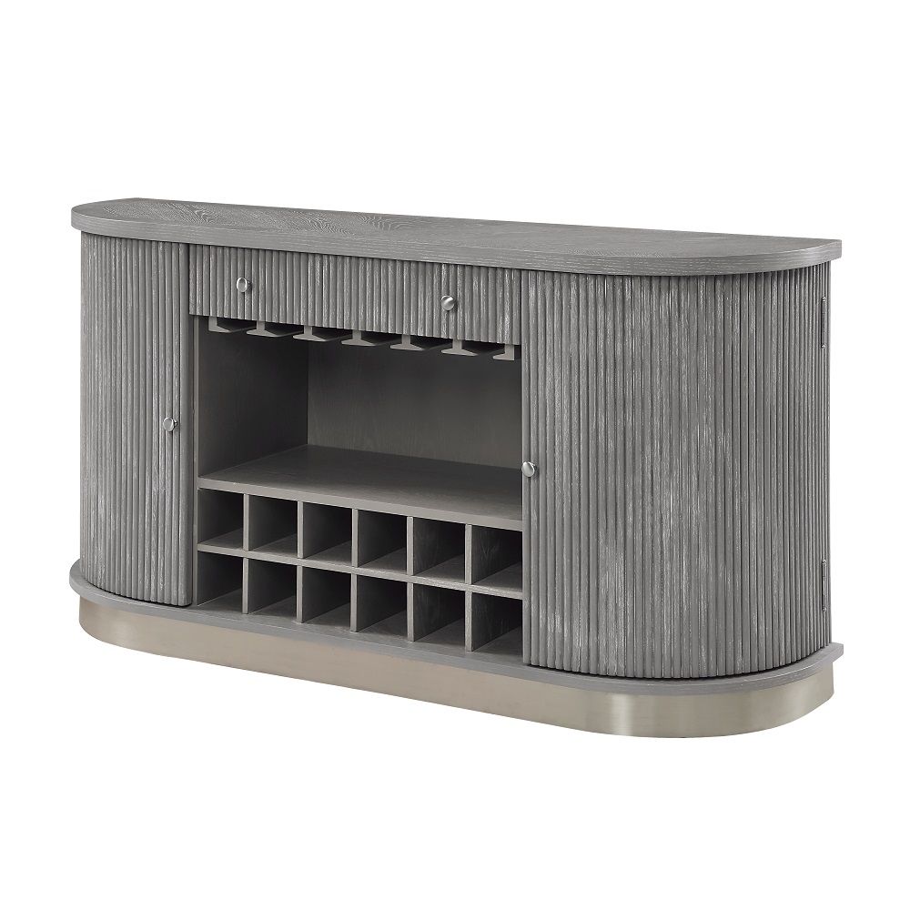 Adalynn - Server - Weathered Gray Oak - Urban Living Furniture (Los Angeles, CA)