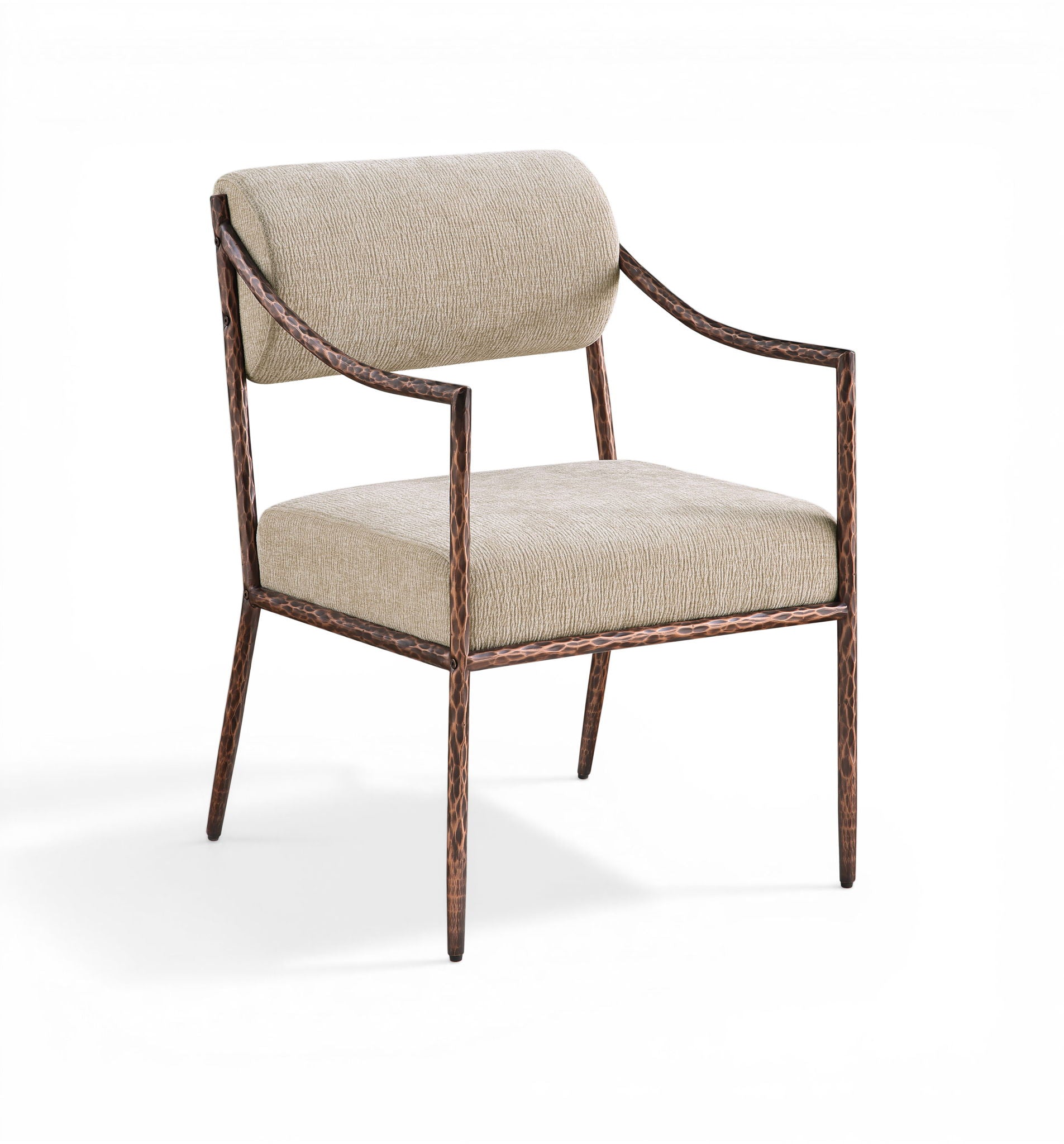 Bastille - Upholstered Dining Arm Chair (Set of 2) - Bronze Frame - Urban Living Furniture (Los Angeles, CA)