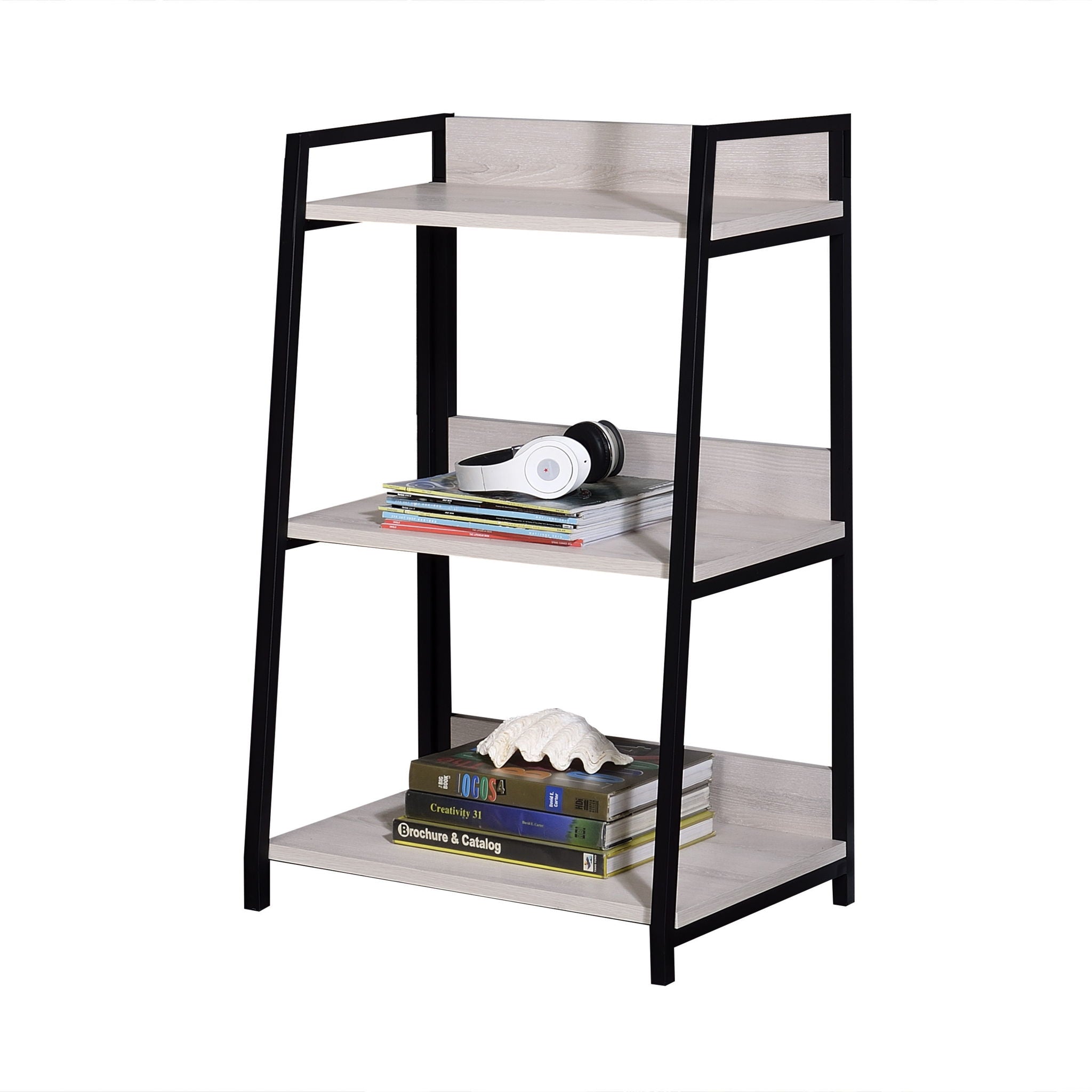 Wendral - Bookshelf - Natural & Black - 37" - Urban Living Furniture (Los Angeles, CA)
