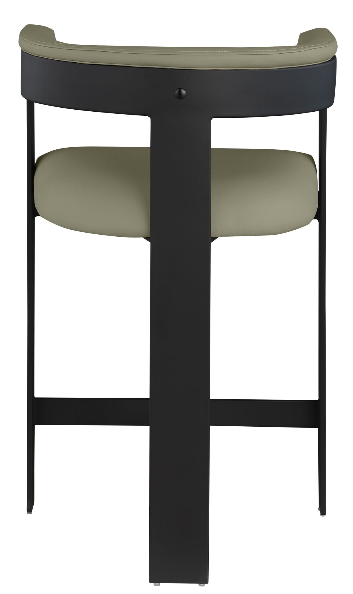 Romeo - Faux Leather Counter Stool With Black Base (Set of 2) - Urban Living Furniture (Los Angeles, CA)