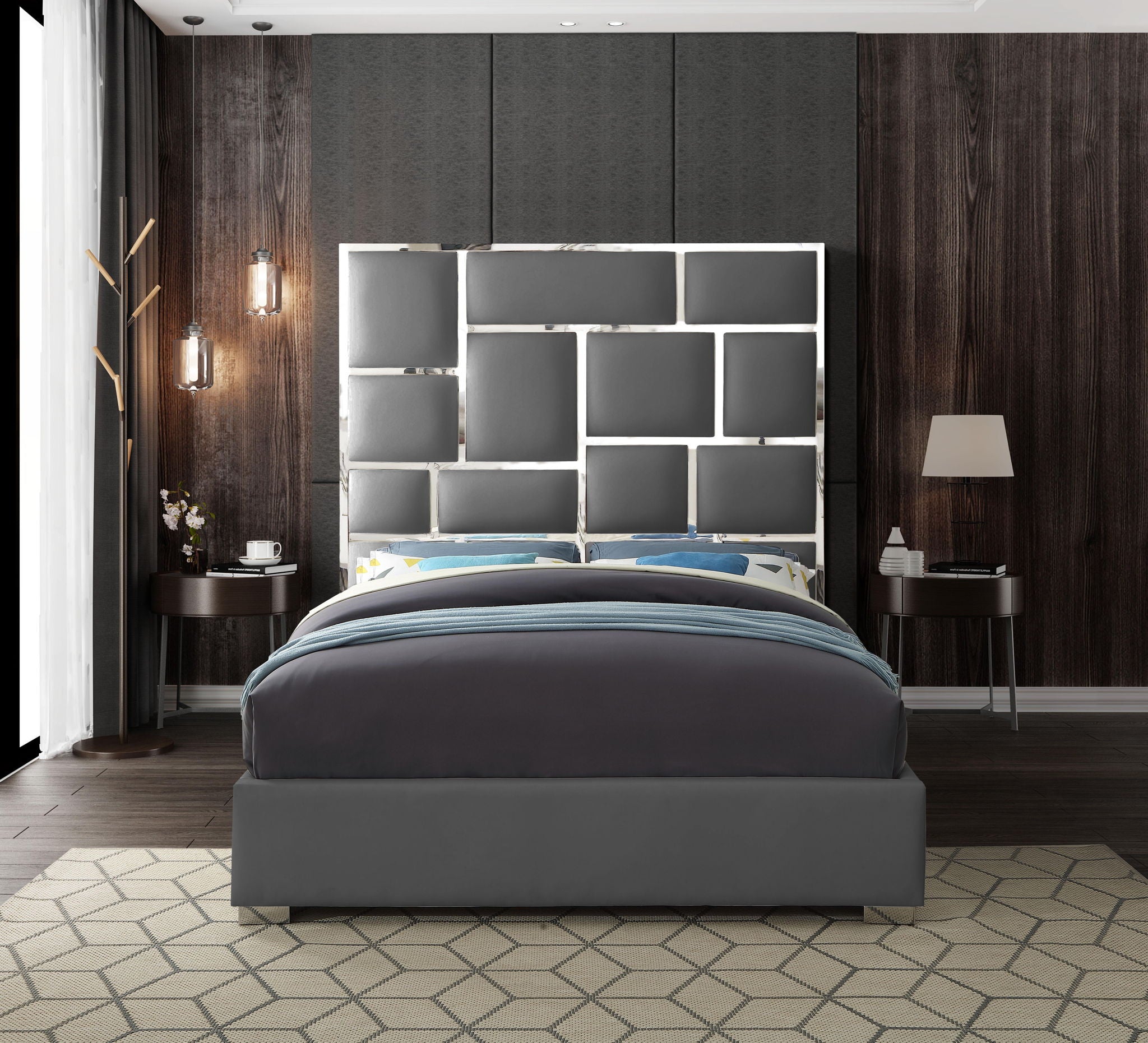 Milan - Bed - Urban Living Furniture (Los Angeles, CA)