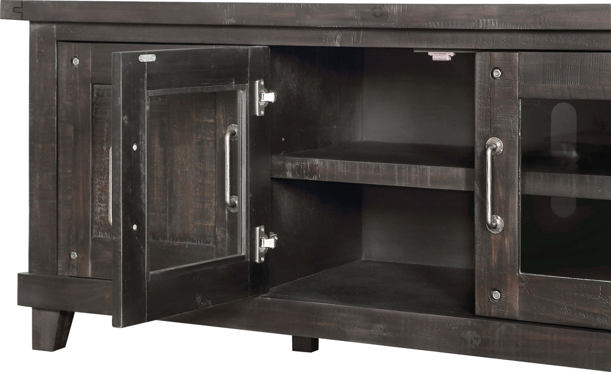 Yosemite - Solid Wood Four Door Media Console - Cafe