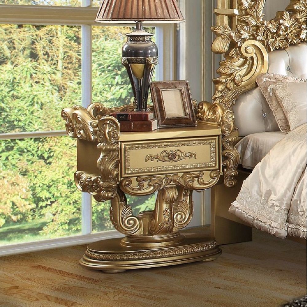 Bernadette - Nightstand - Gold - Urban Living Furniture (Los Angeles, CA)