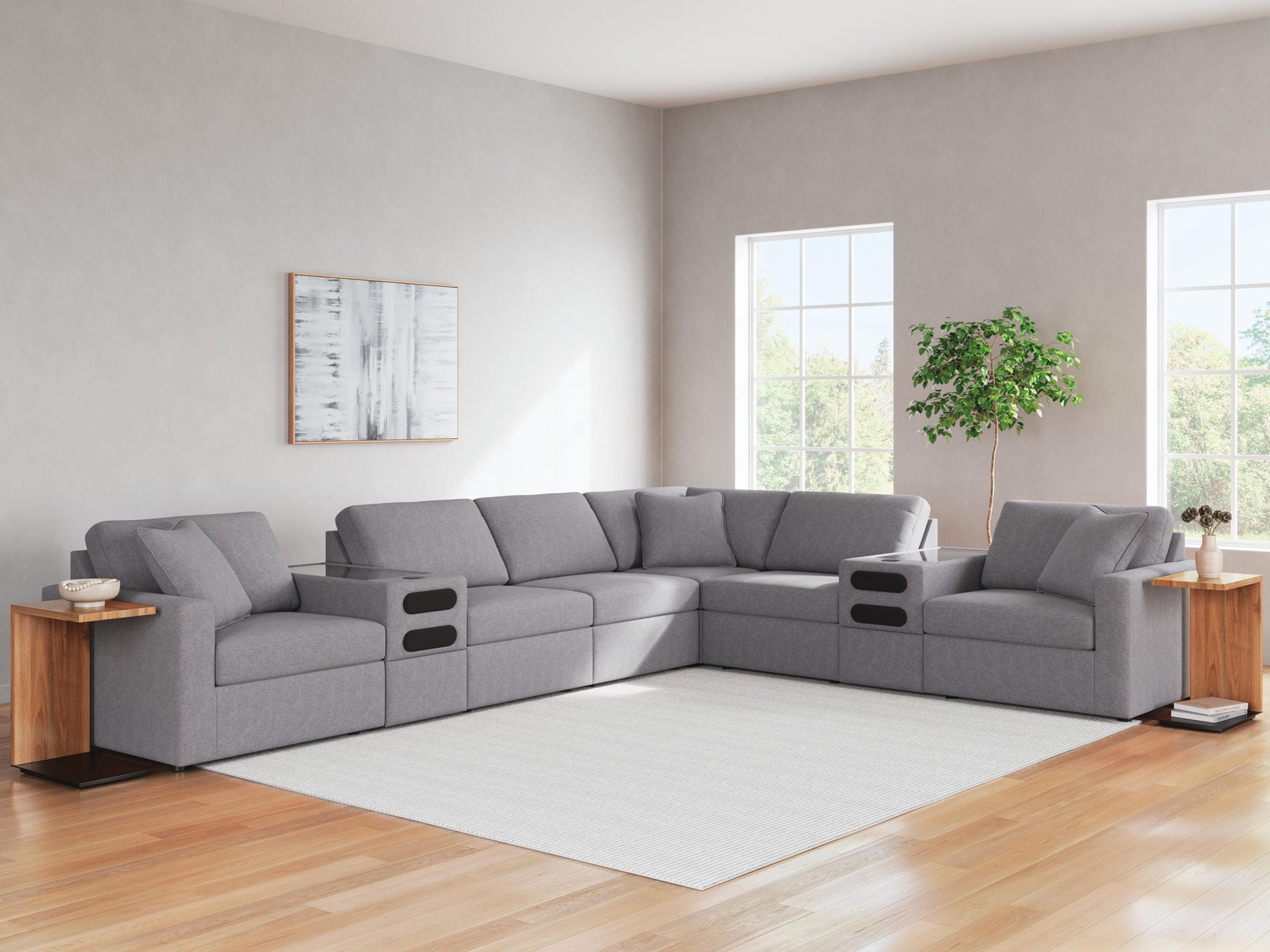 Modmax - Sectional - Granite - Urban Living Furniture (Los Angeles, CA)
