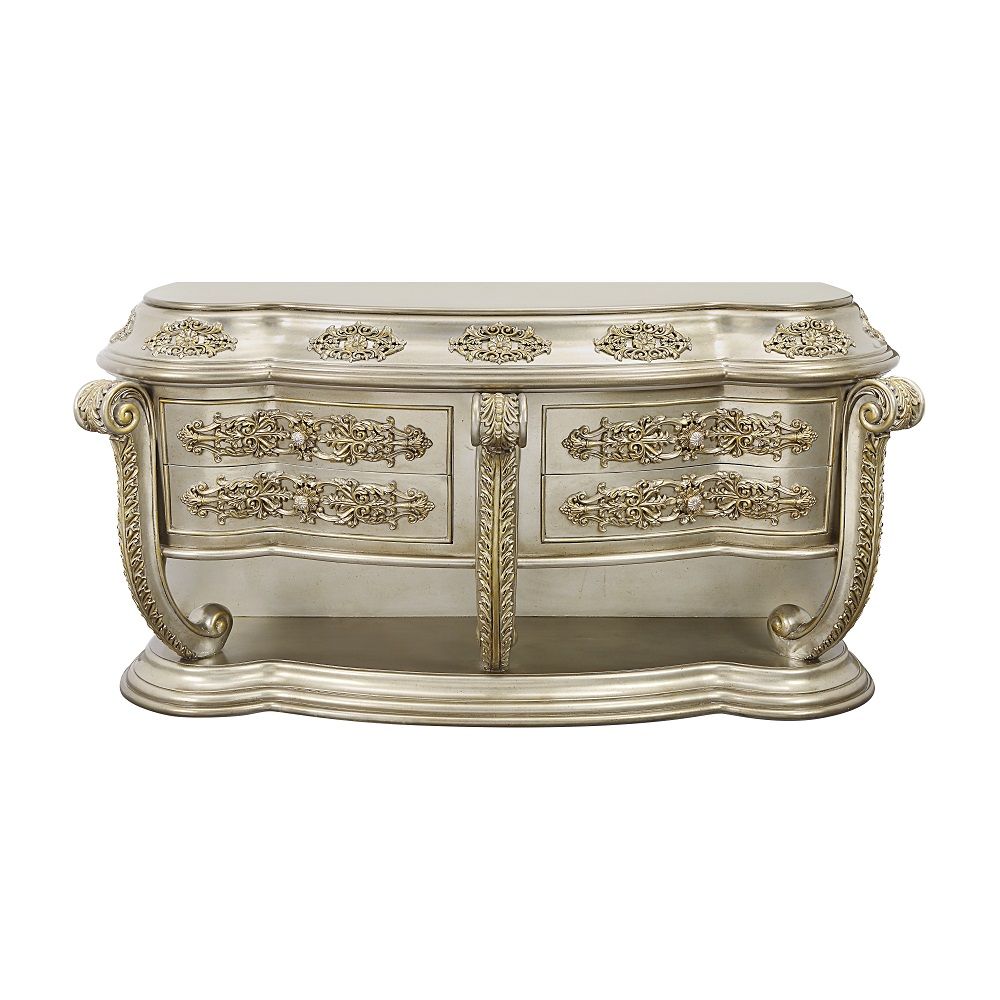 Danae - Server - Champagne & Gold - Urban Living Furniture (Los Angeles, CA)