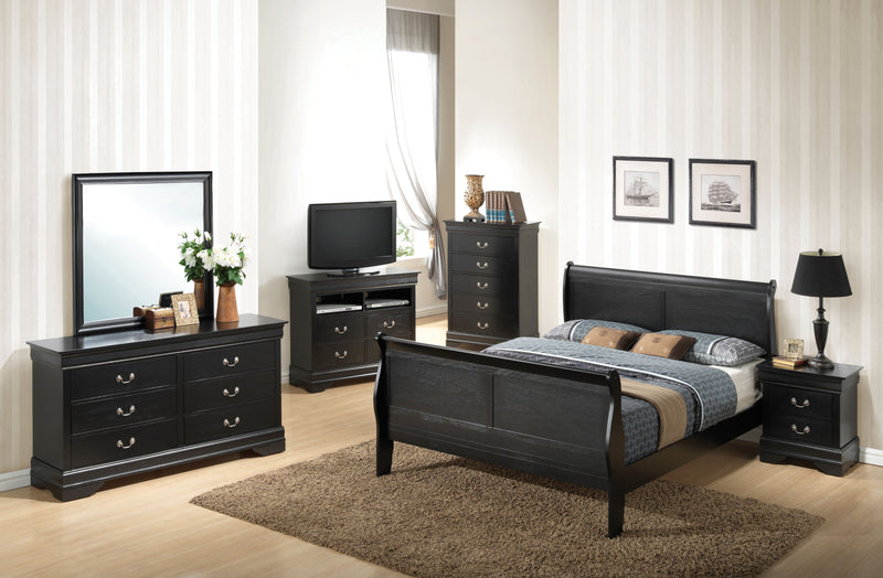 Panel Sleigh Bed - Urban Living Furniture (Los Angeles, CA)
