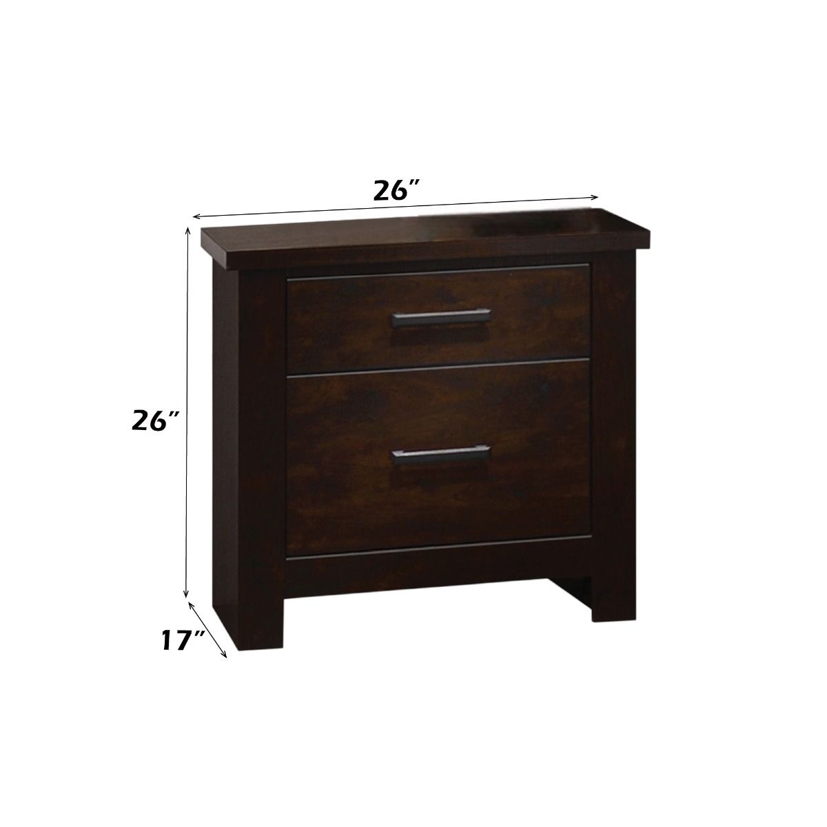 Panang - Nightstand - Mahogany - Urban Living Furniture (Los Angeles, CA)