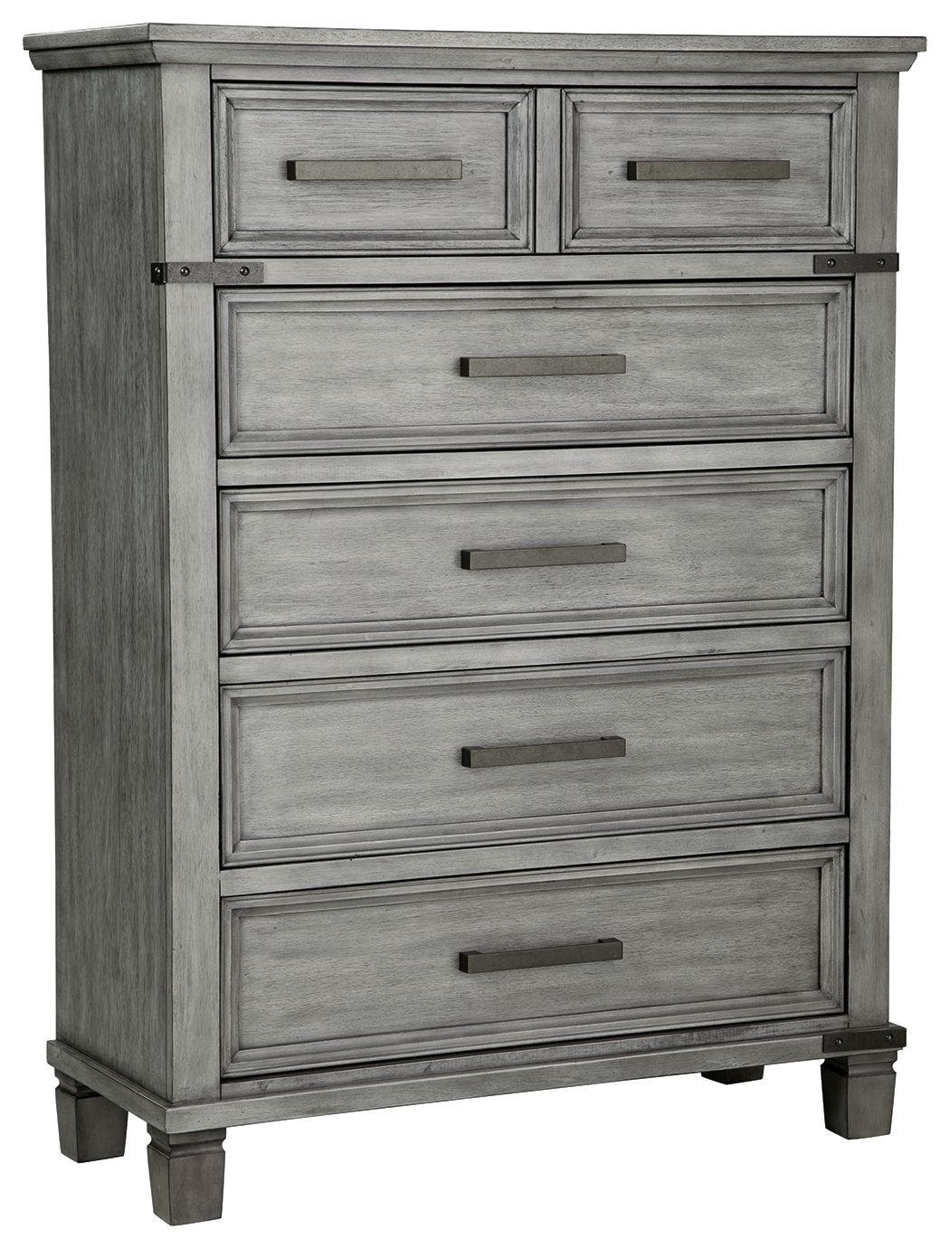 Russelyn - Gray - Five Drawer Chest - Urban Living Furniture (Los Angeles, CA)