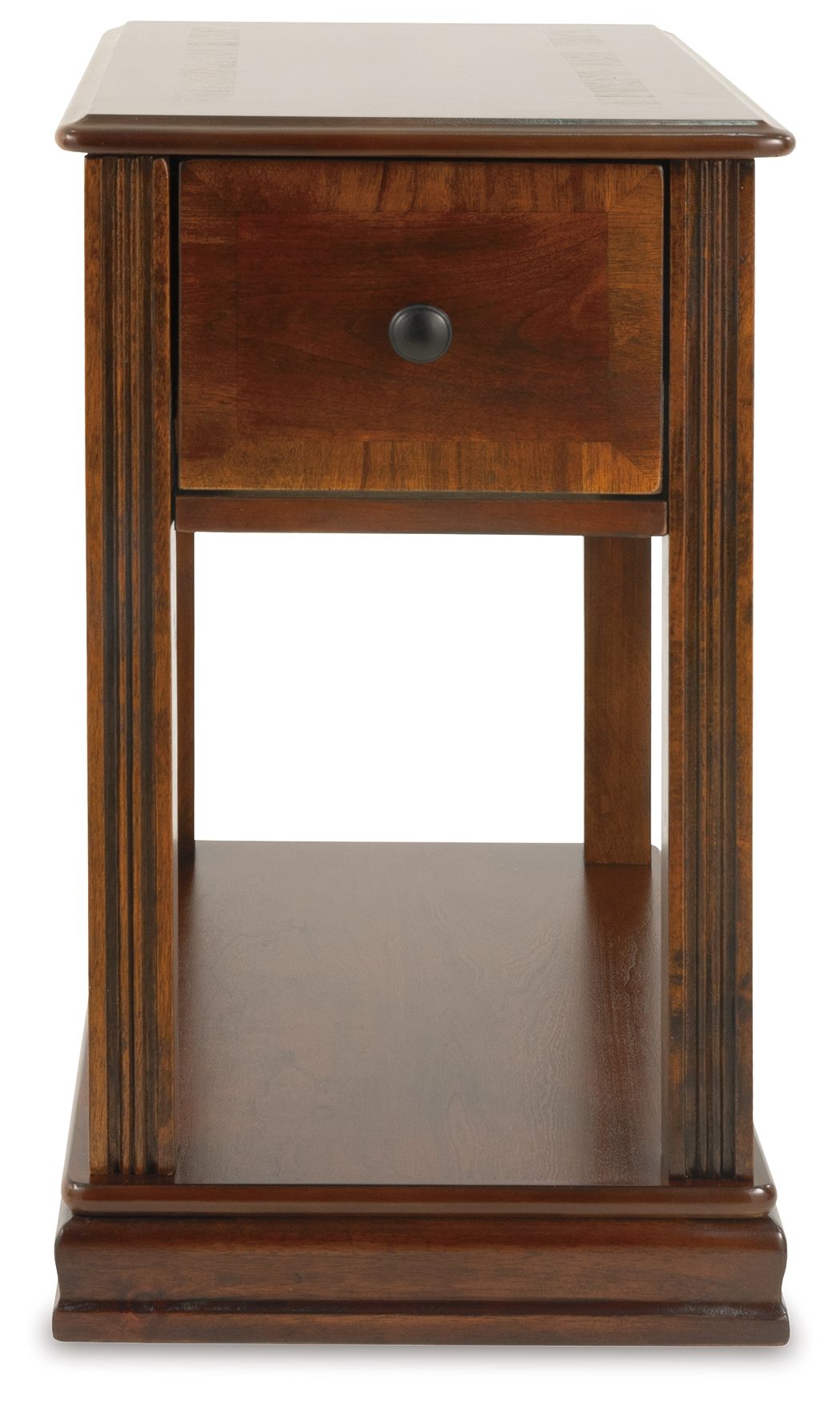 Breegin - Brown - Chair Side End Table - Removable Tray - Urban Living Furniture (Los Angeles, CA)
