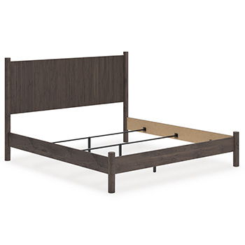 Pamytta - Brown - King Panel Headboard