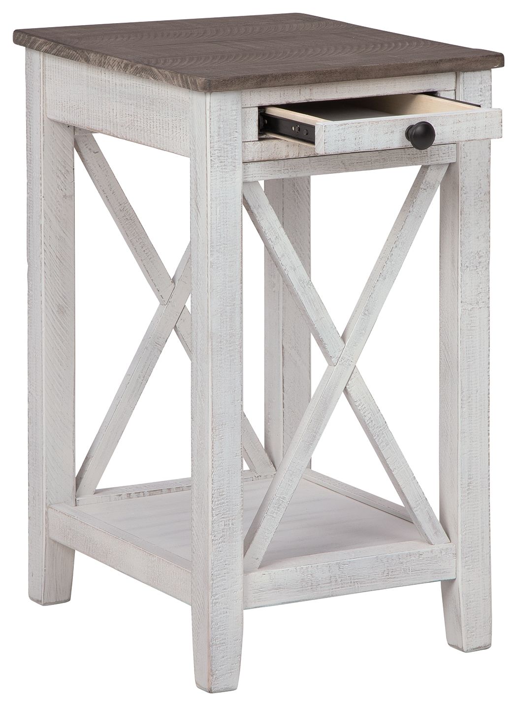 Adalane - White / Gray - Accent Table - Urban Living Furniture (Los Angeles, CA)