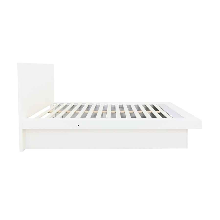 Jessica - Wood LED Panel Bed - Urban Living Furniture (Los Angeles, CA)