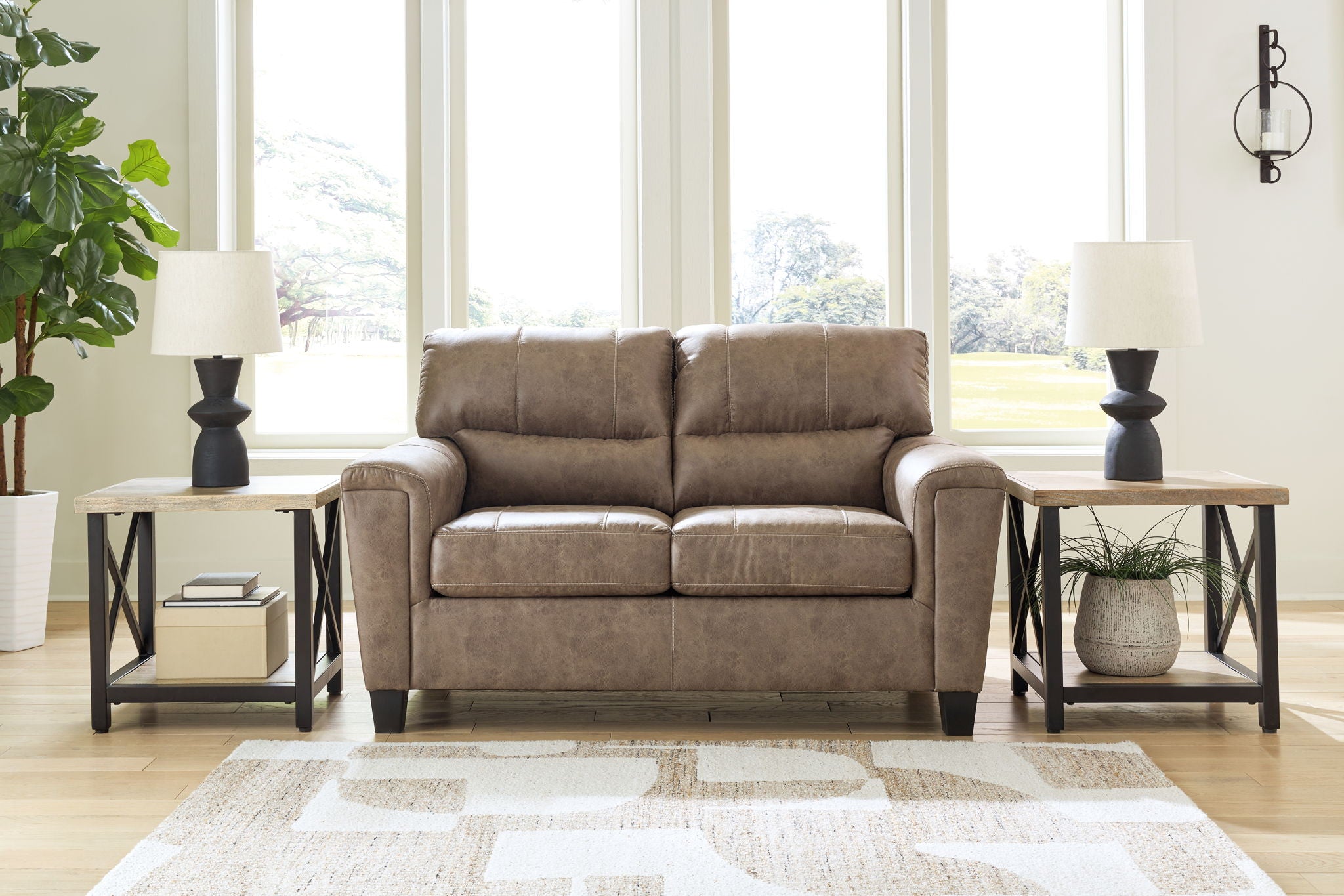 Navi - Fossil - Loveseat - Urban Living Furniture (Los Angeles, CA)
