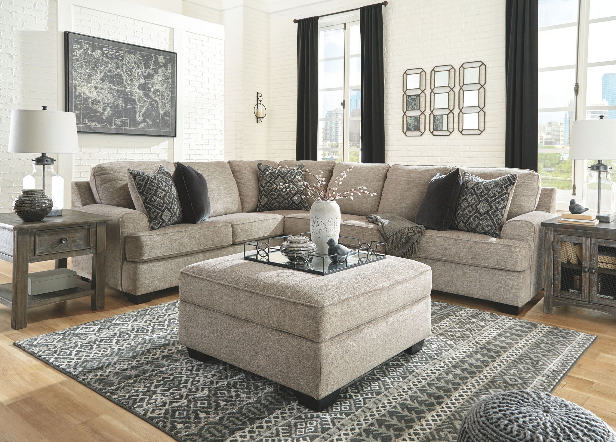 Bovarian - Sectional Set - Urban Living Furniture (Los Angeles, CA)