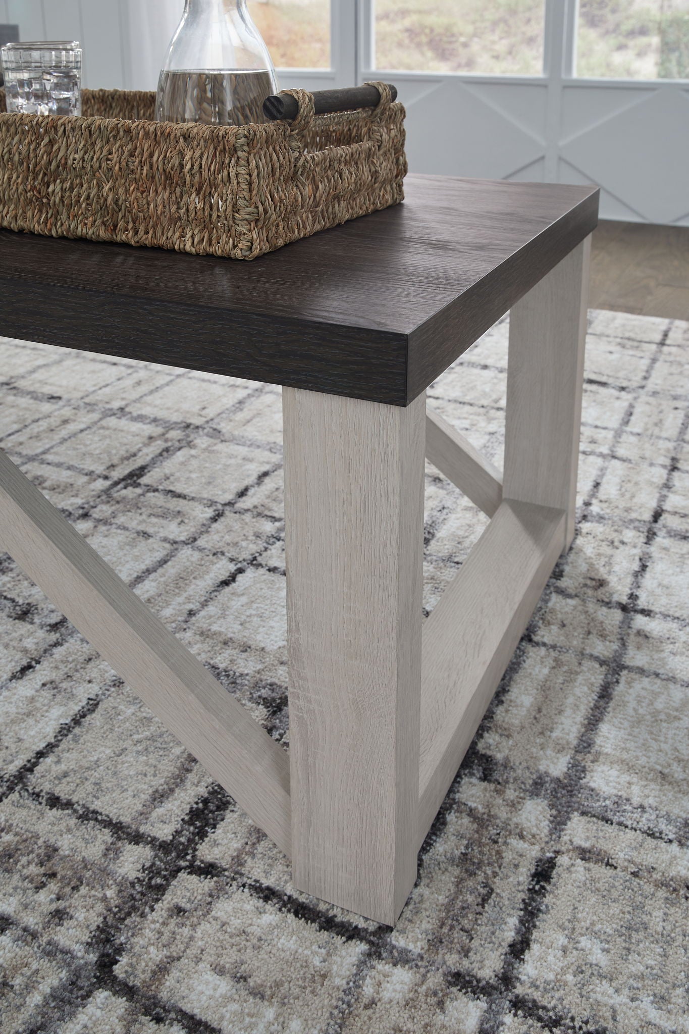 Dorrinson - Antique White - Occasional Table Set (Set of 3) - Urban Living Furniture (Los Angeles, CA)